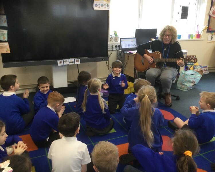 Image of Mrs Rocks Music lesson 