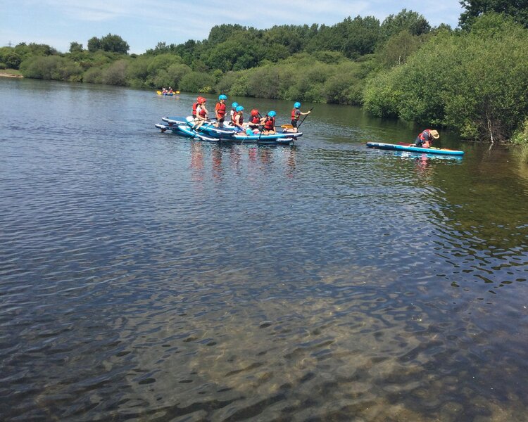 Image of Paddle boarders 2