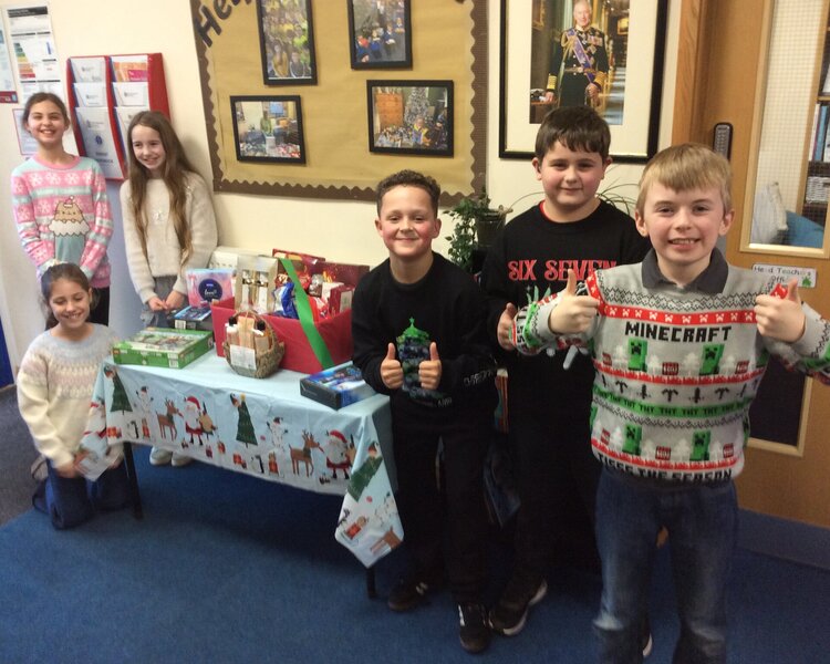 Image of Anson Christmas Fayre raffle 