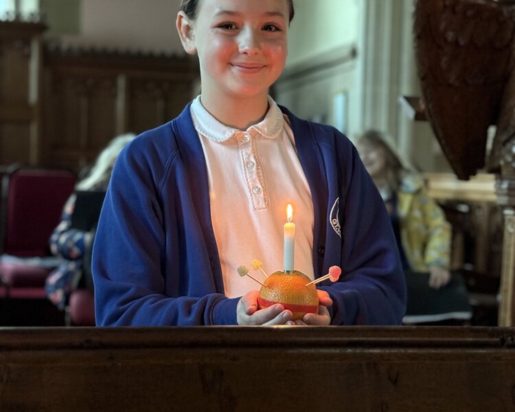 Image of Christingle Service in St Stephen's Church