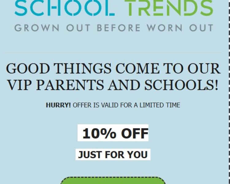 Image of School Trends Uniform Discount Code