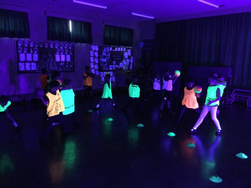 Image of Glow in the dark dodgeball!