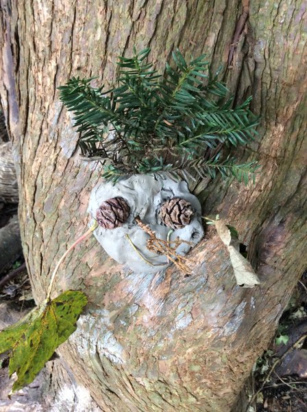 Image of Clay Tree Faces