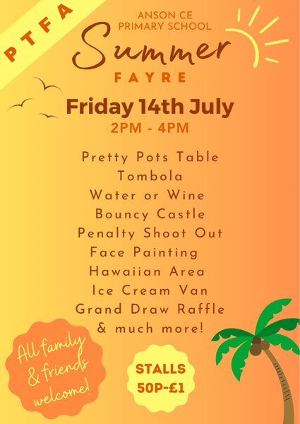 Image of PTFA Summer Fayre 