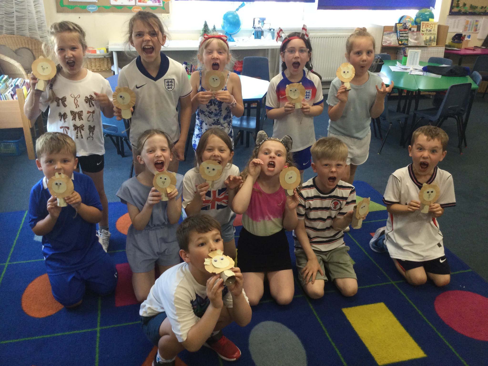Image of Art club - making lions!