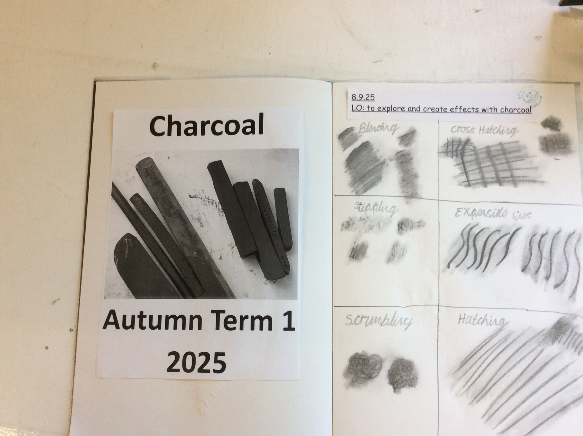 Image of Charcoal in Art