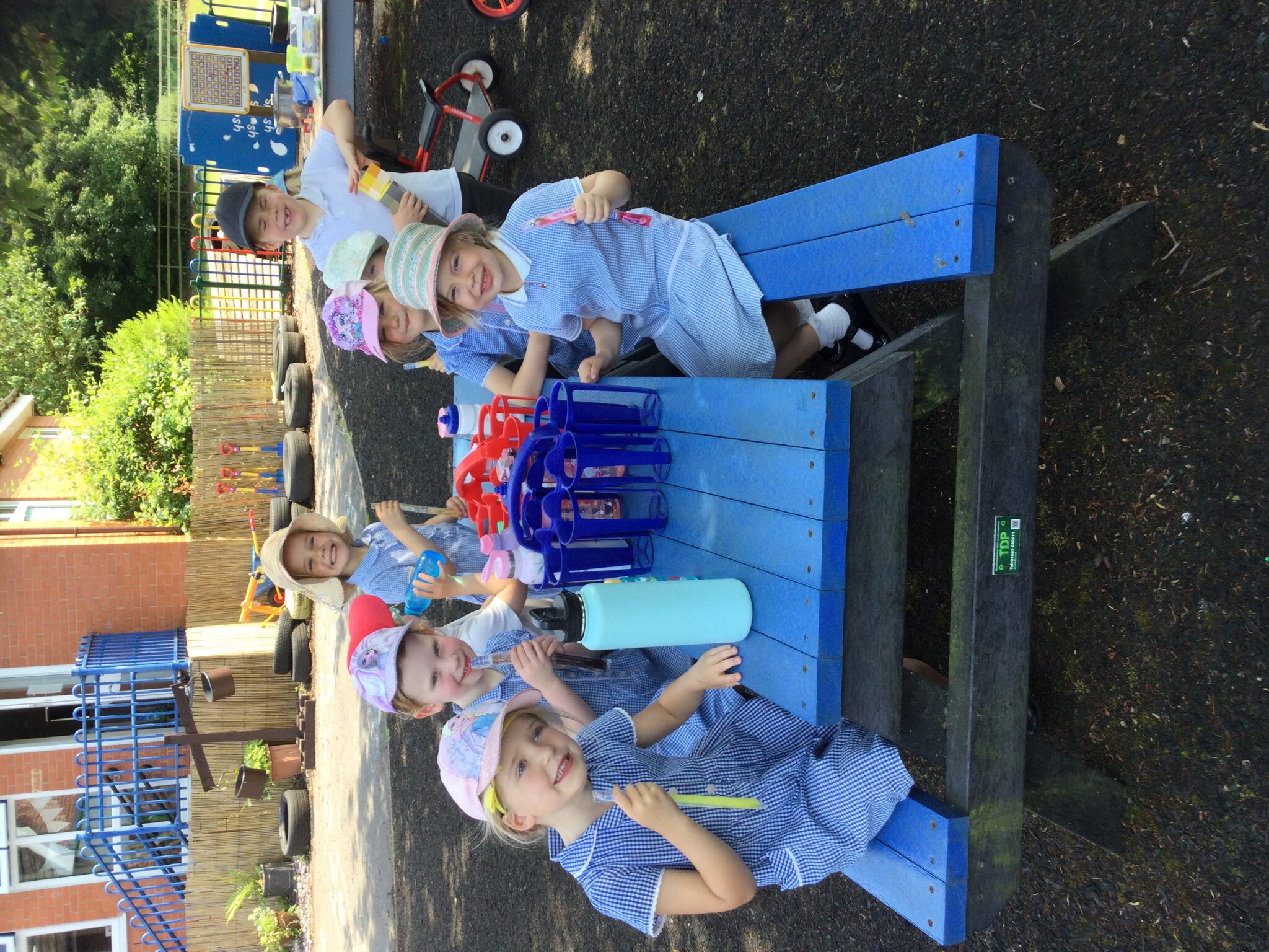 Image of Freezer Pop Friday Fun in the Sun and a surprise after school visitor! 