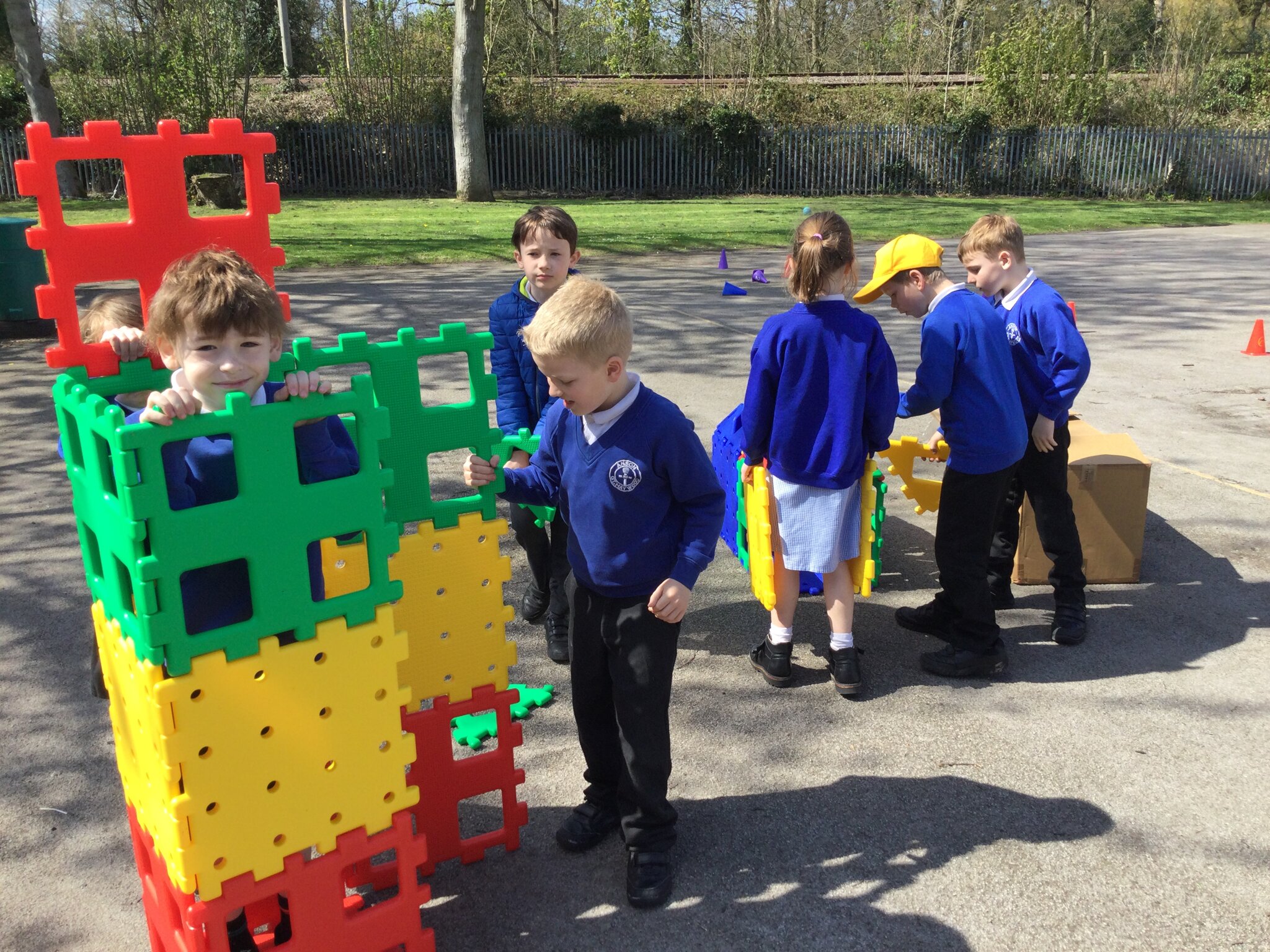 Image of New playground equipment!