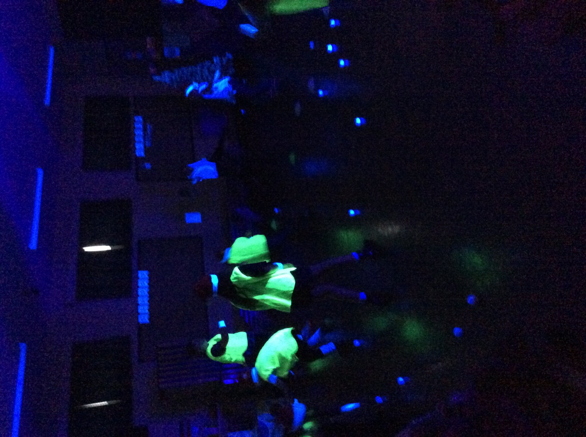 Image of Class 4 Christmas, glow-in-the-dark dodgeball