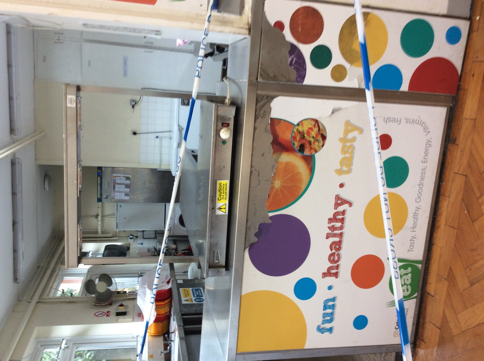 Image of PCSO visit - Crime scene