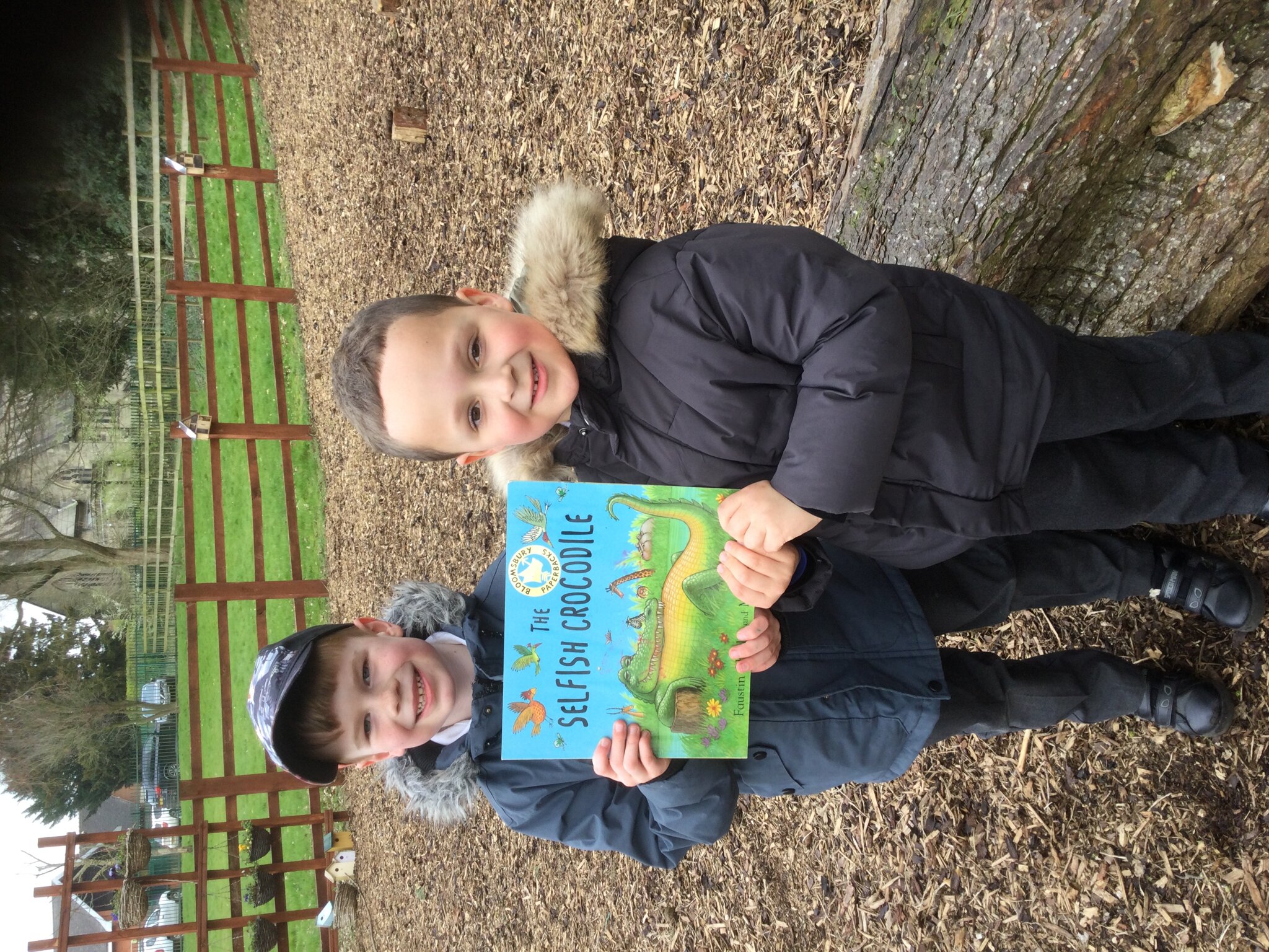 Image of Outdoor story time