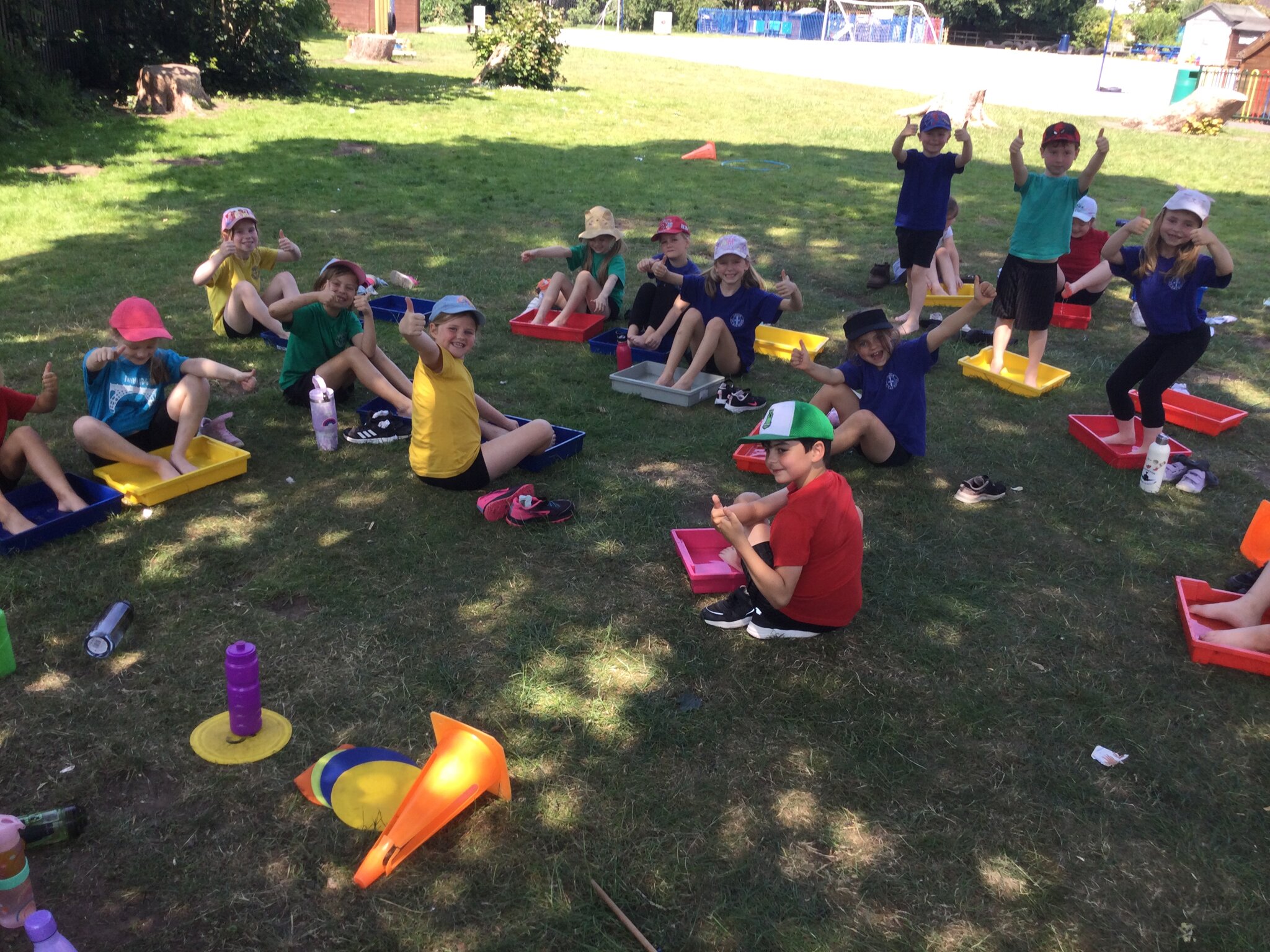 Image of Summer has officially arrived here in class 2!