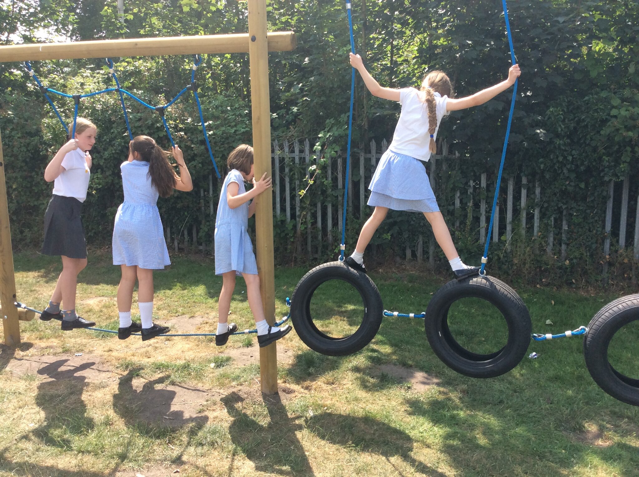 Image of Class 4 Trim Trail Fun