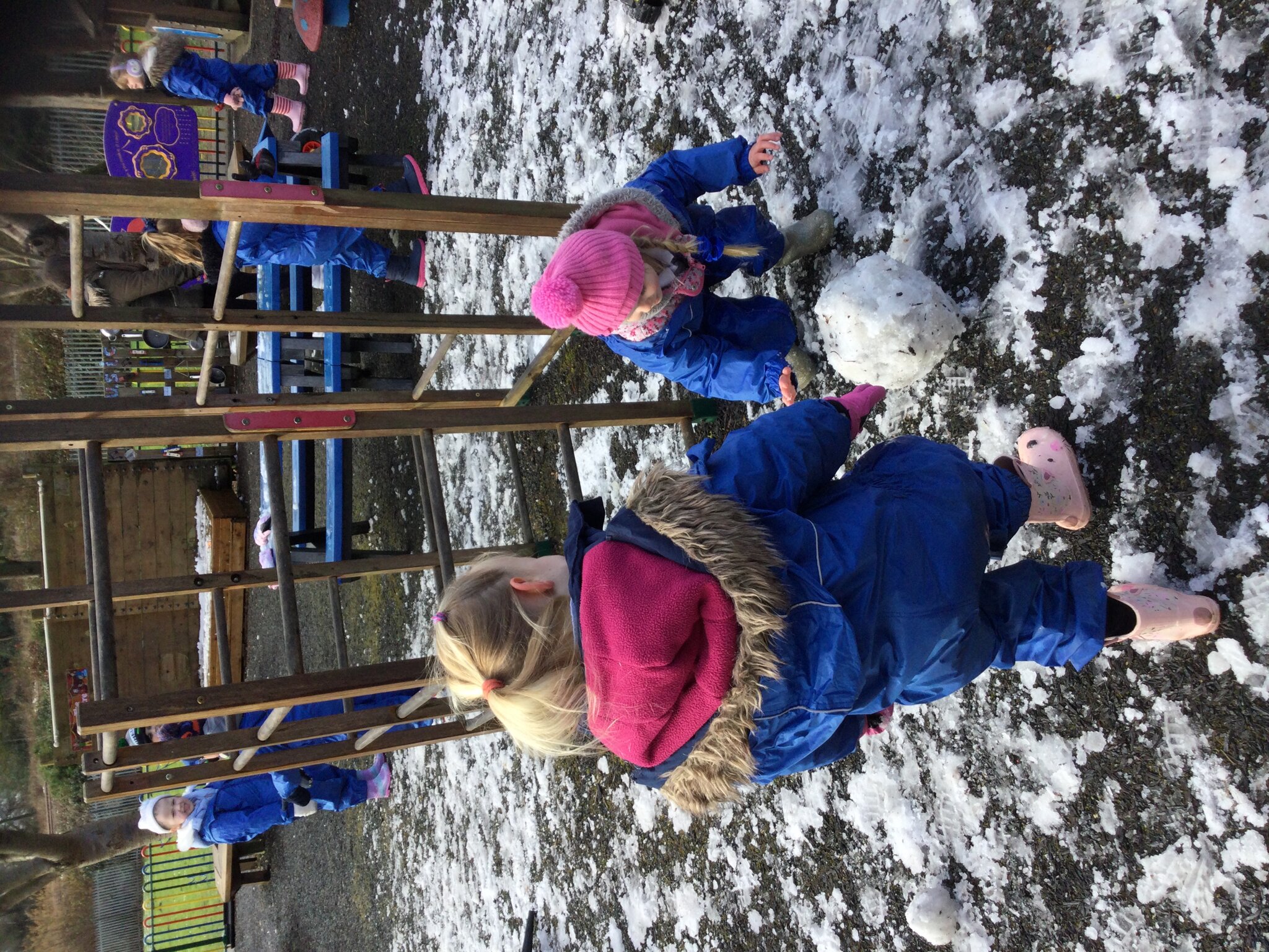 Image of Class 1 Fun in the Snow