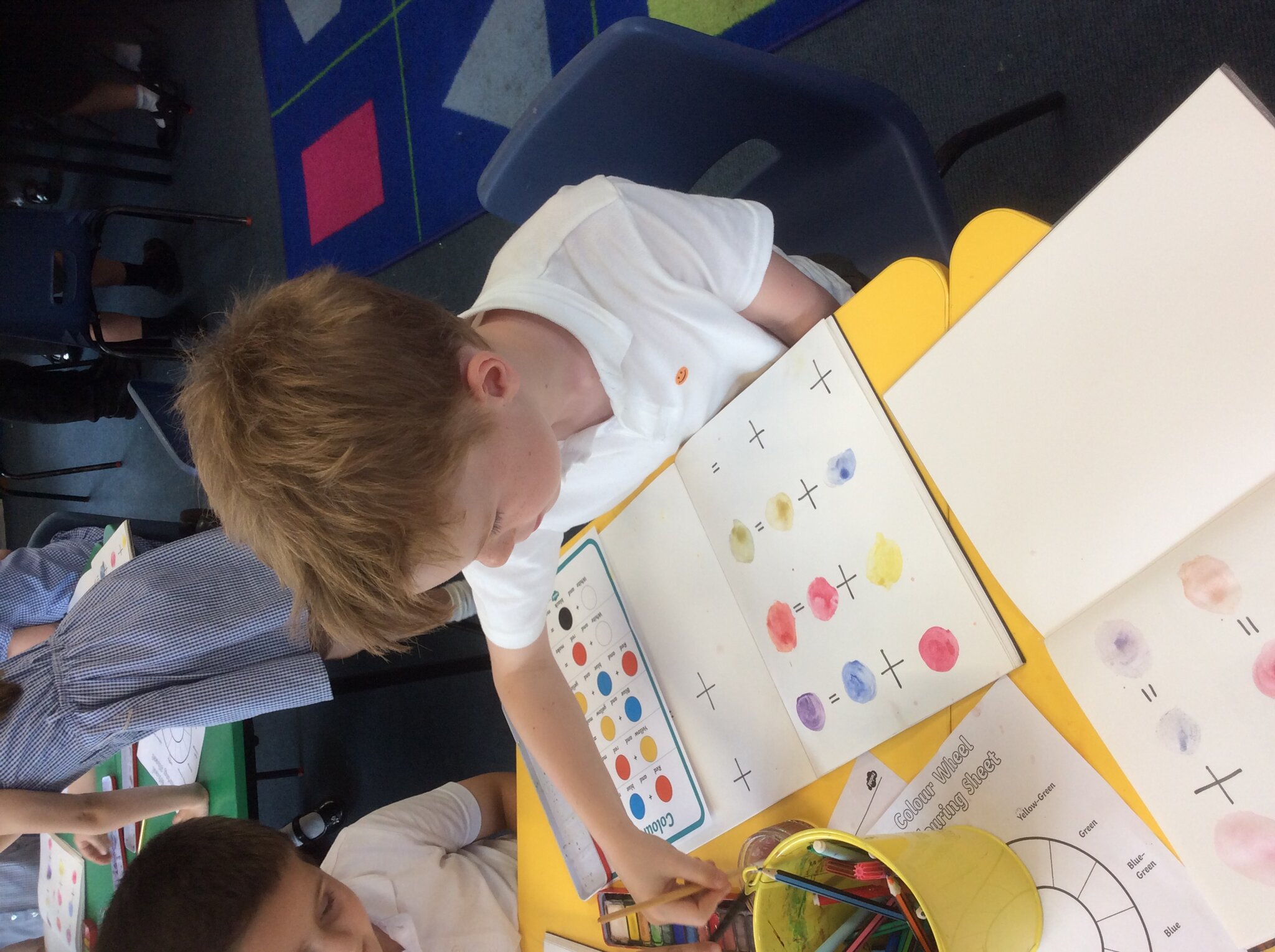 Image of  Colour mixing