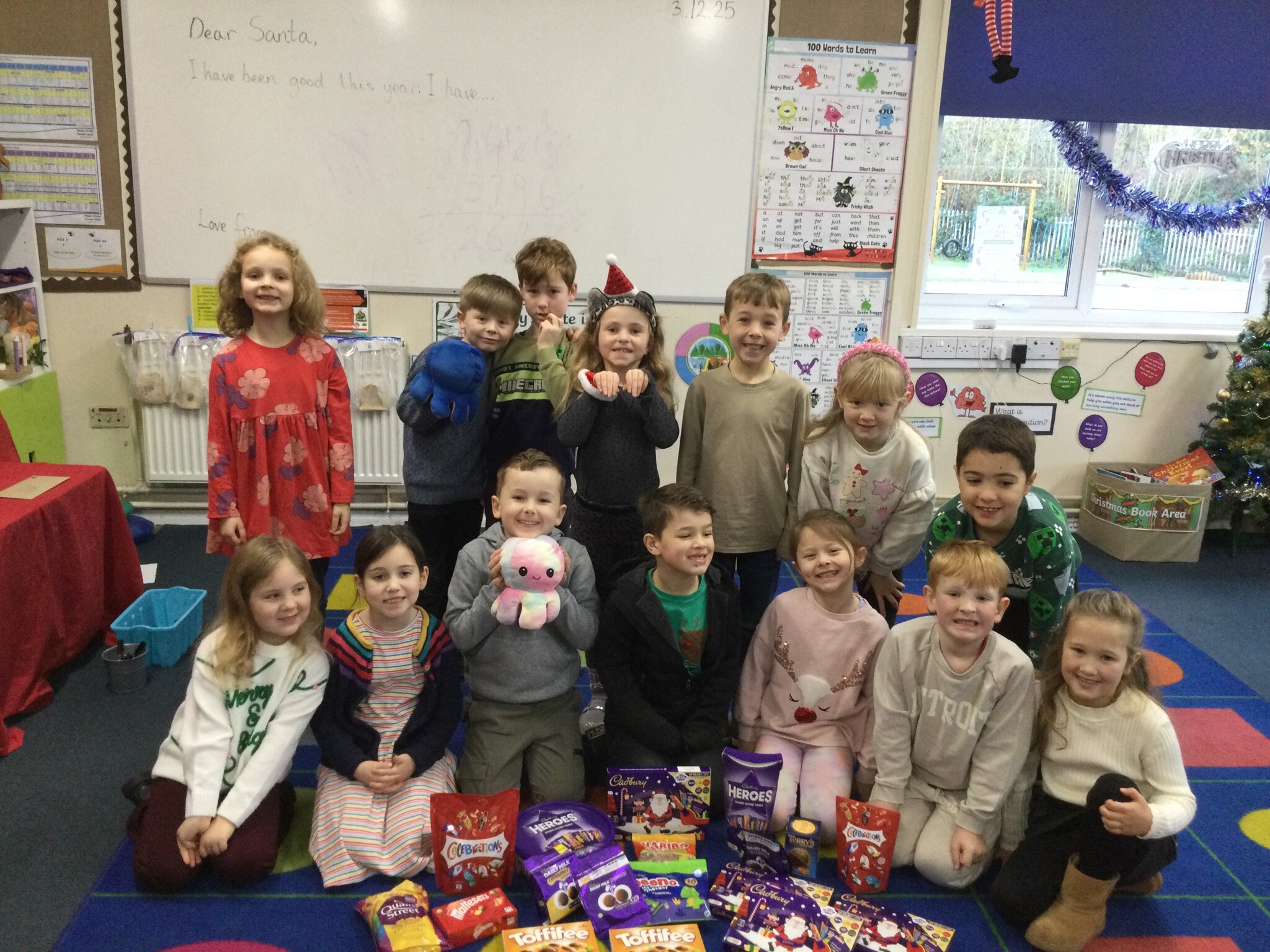Image of Thank you Class 2 for your donations!