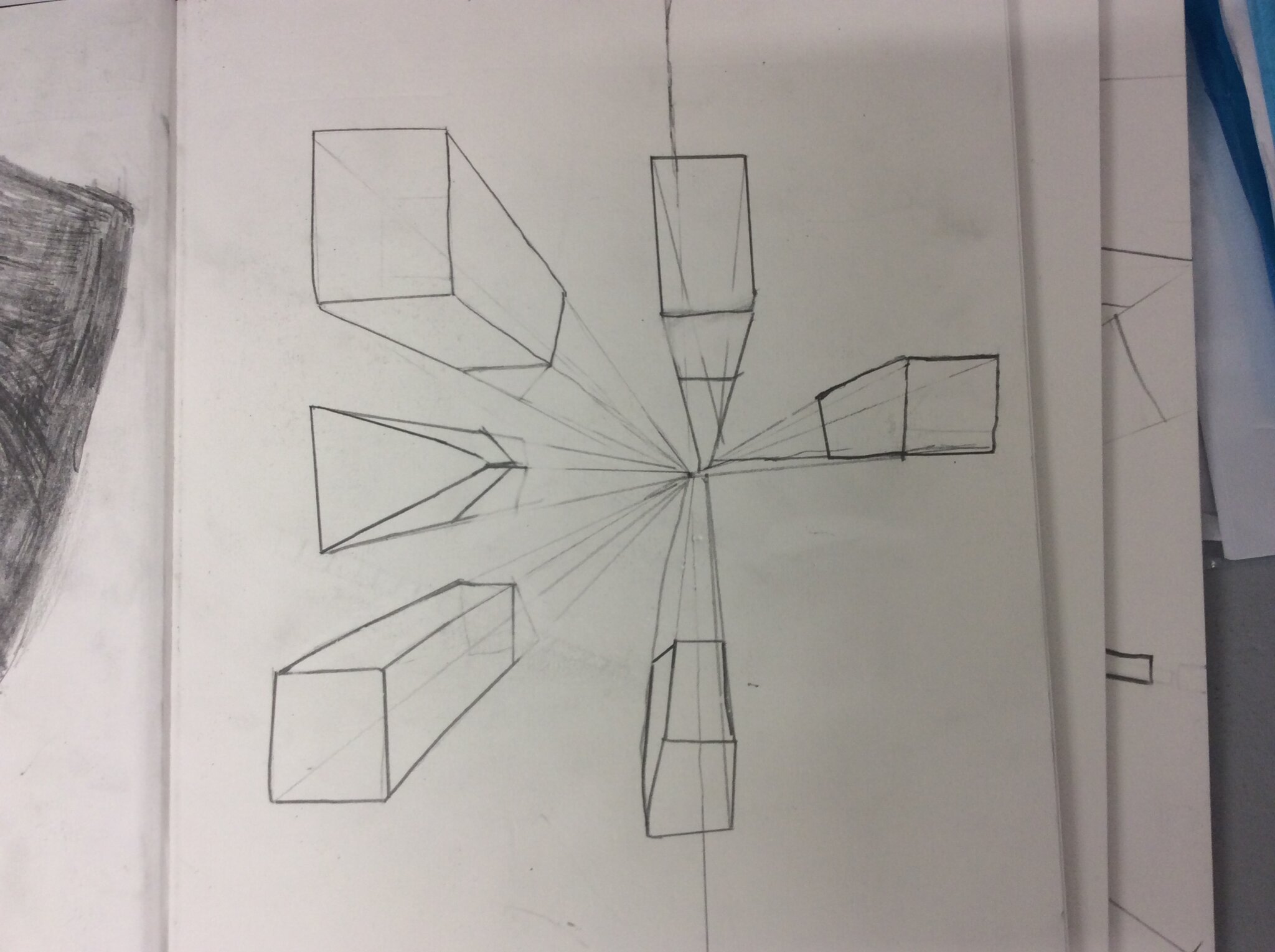 Image of Class 4 - one point perspective