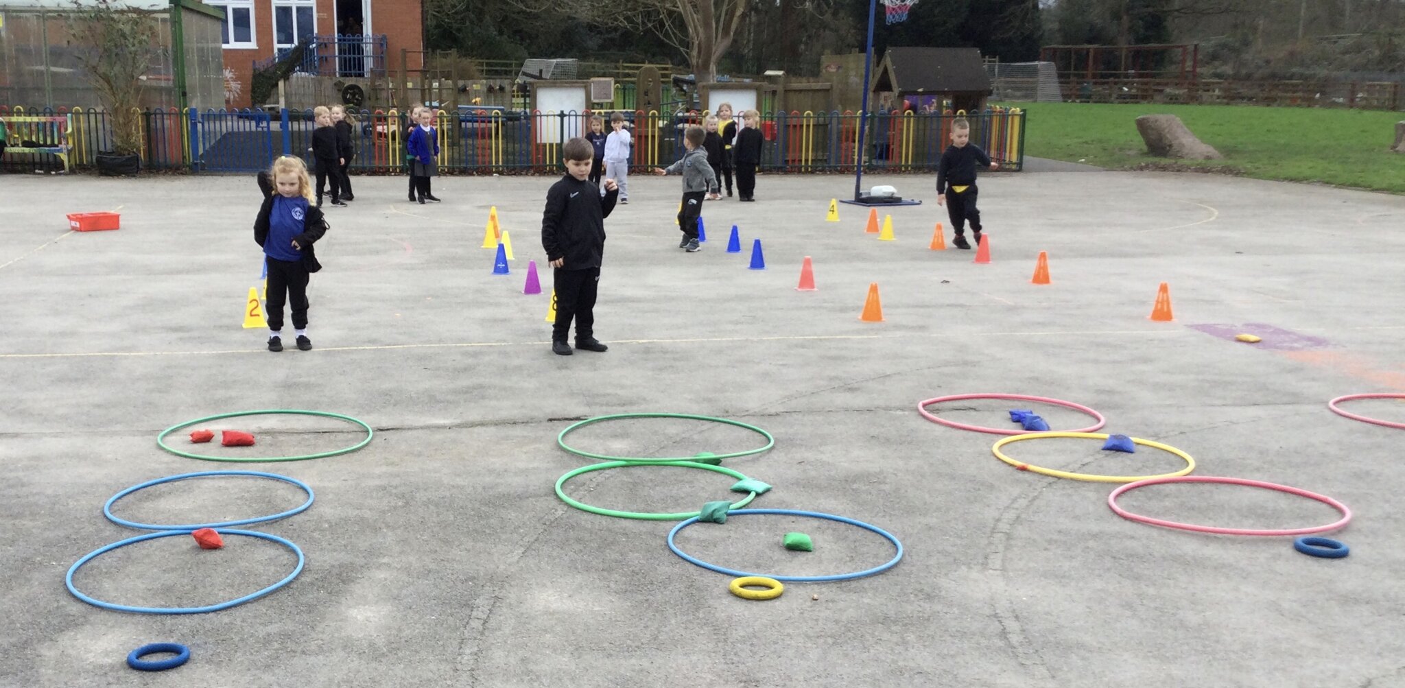 Image of What a fun PE lesson with Mrs Castell