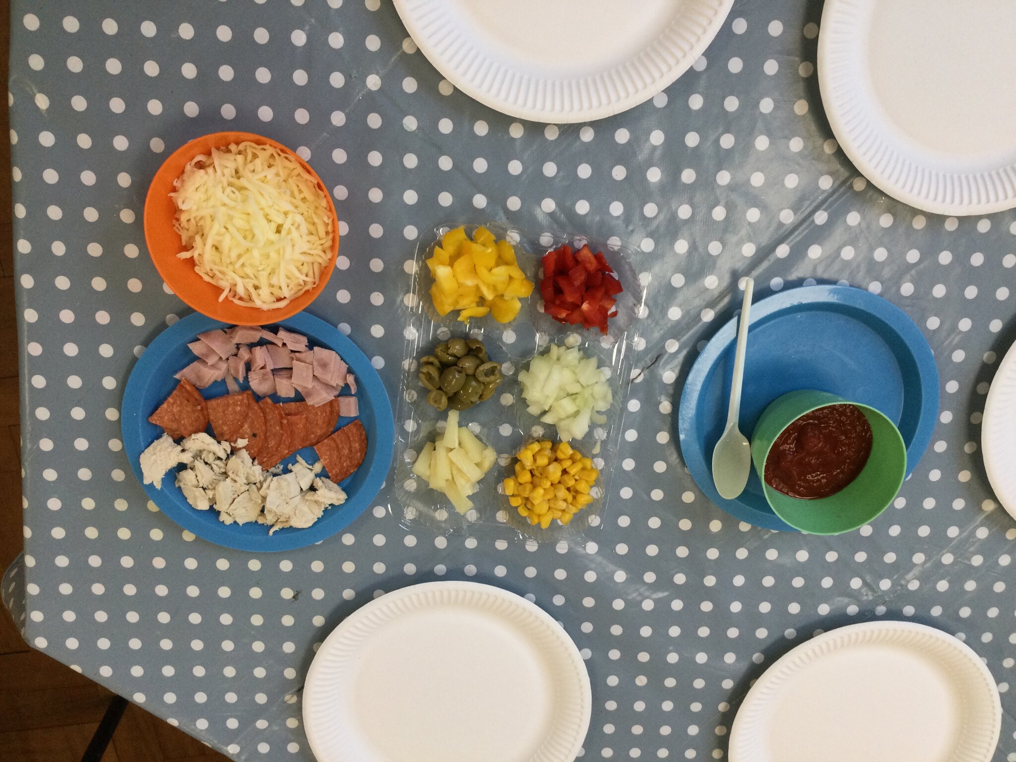 Image of Pizza making !