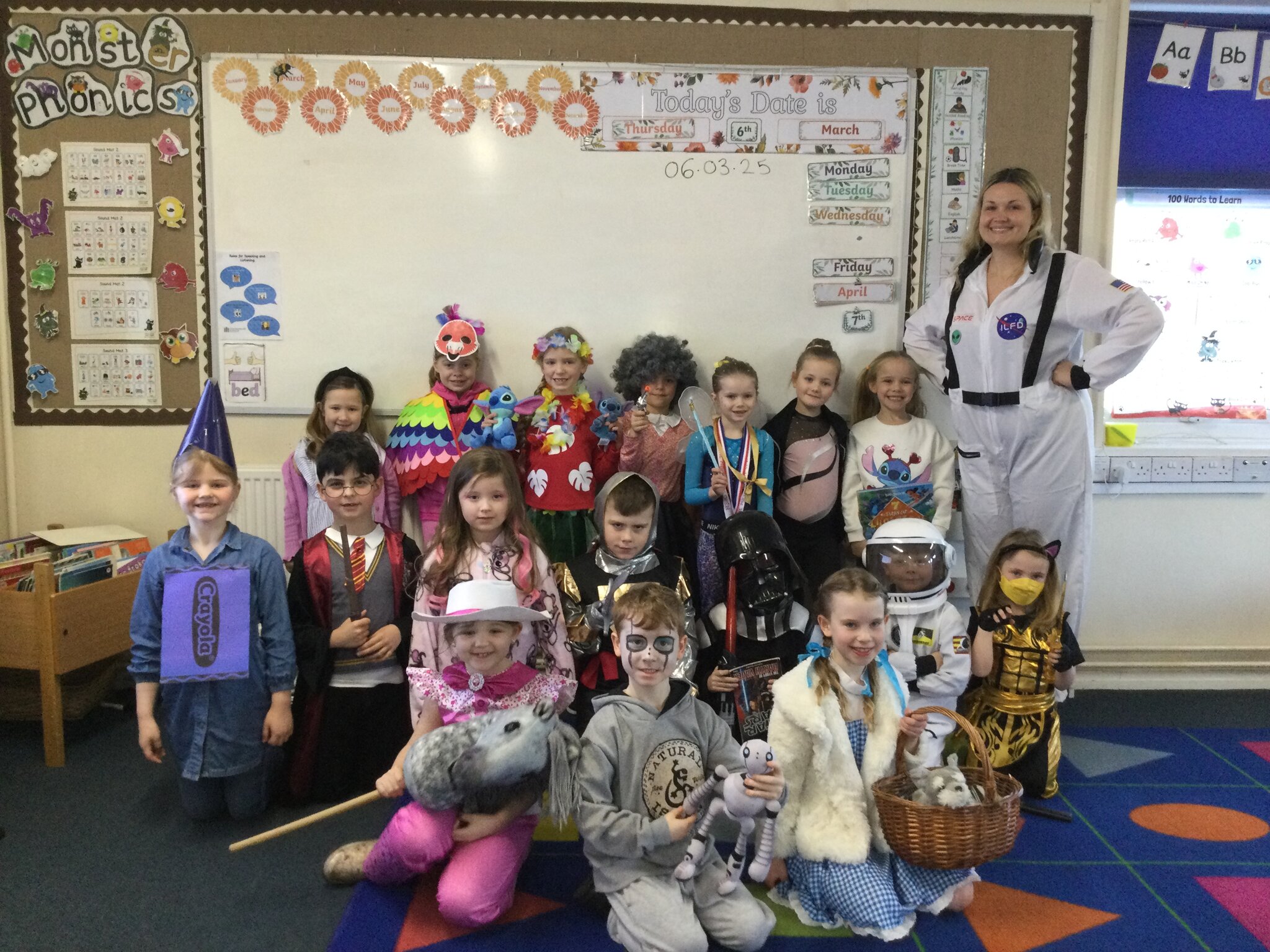 Image of Happy World Book Day from Class 2!