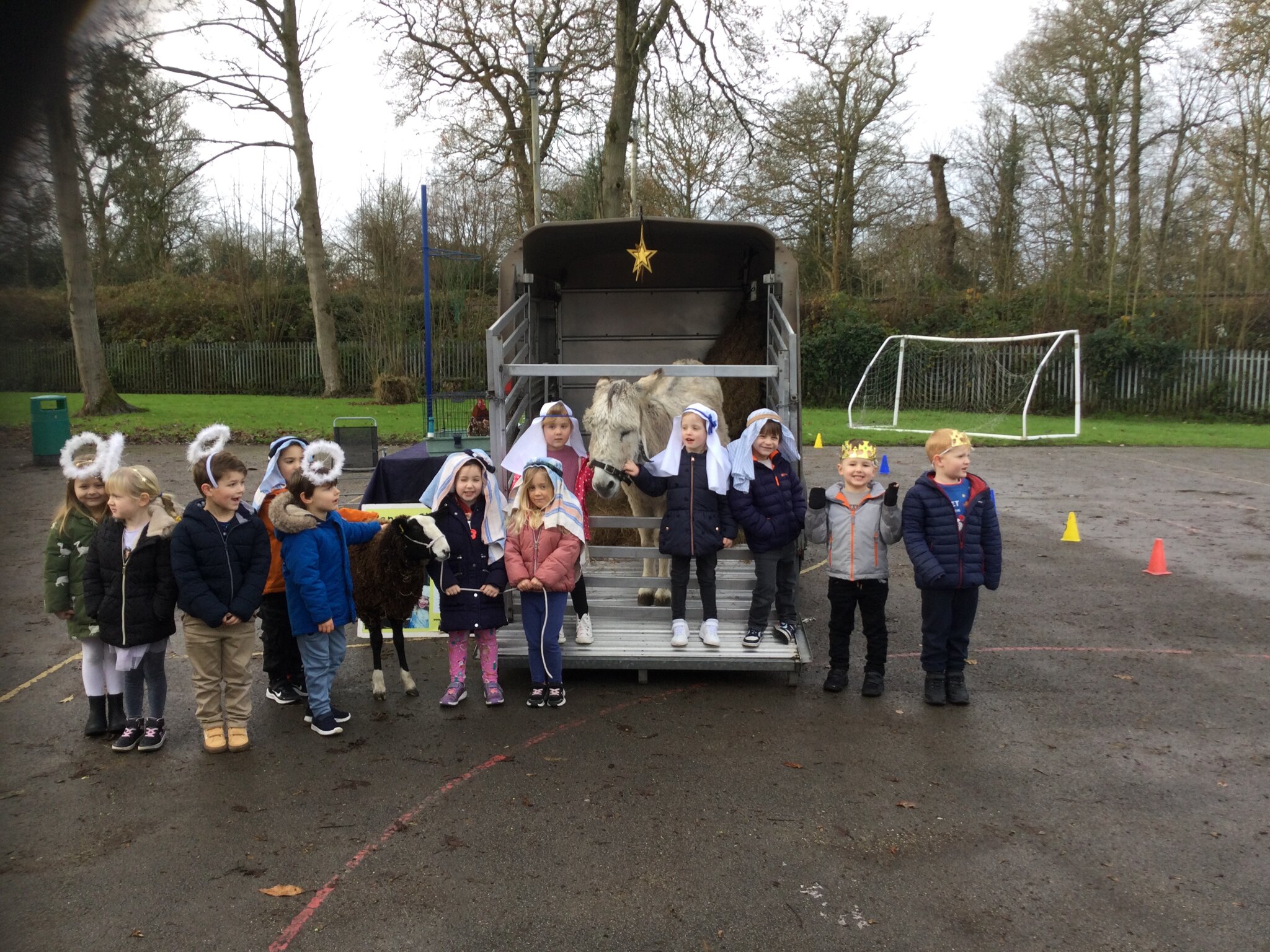 Image of Farm on Wheels Christmas Visit