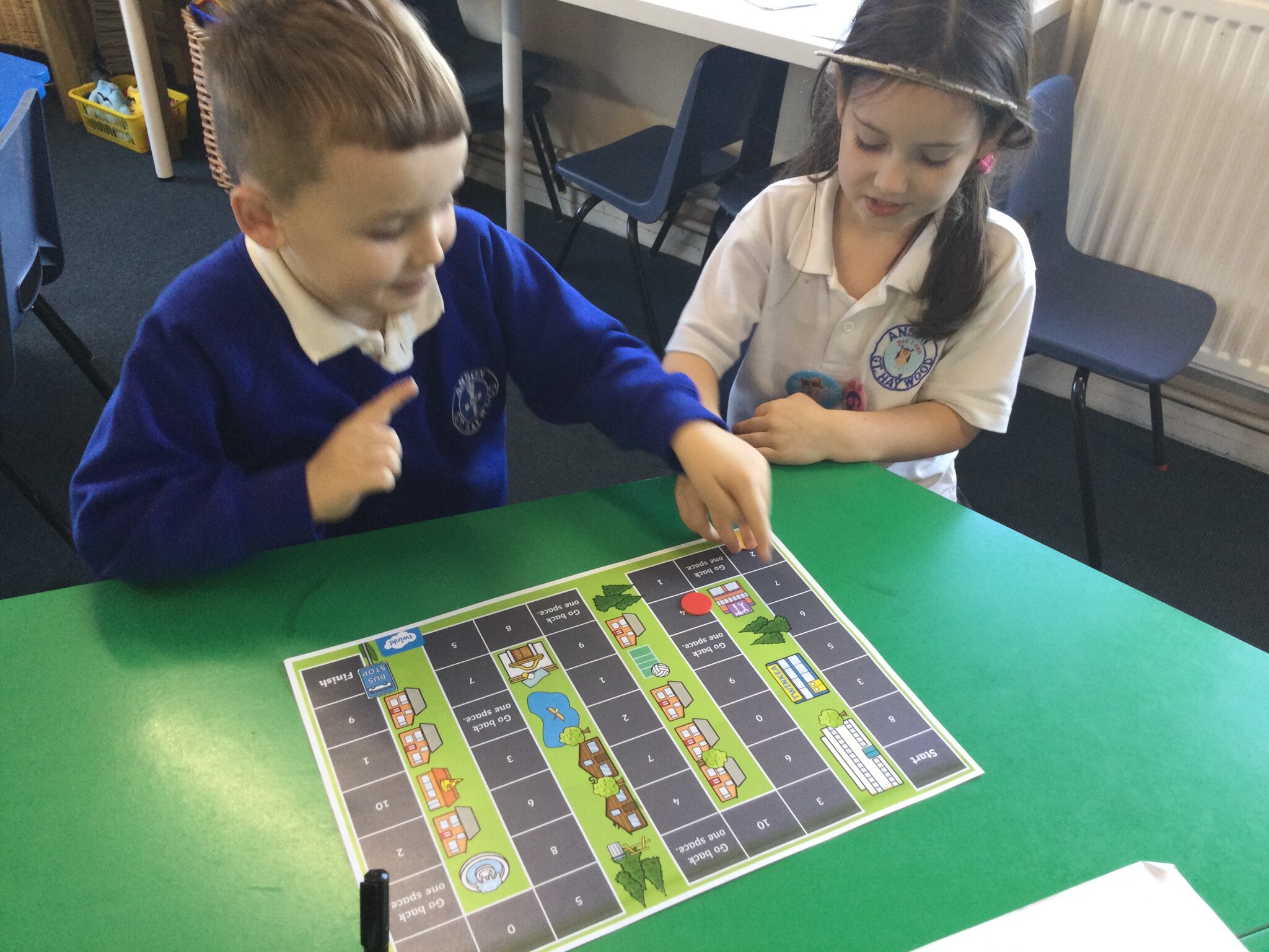 Image of Year 1 number bonds to 10