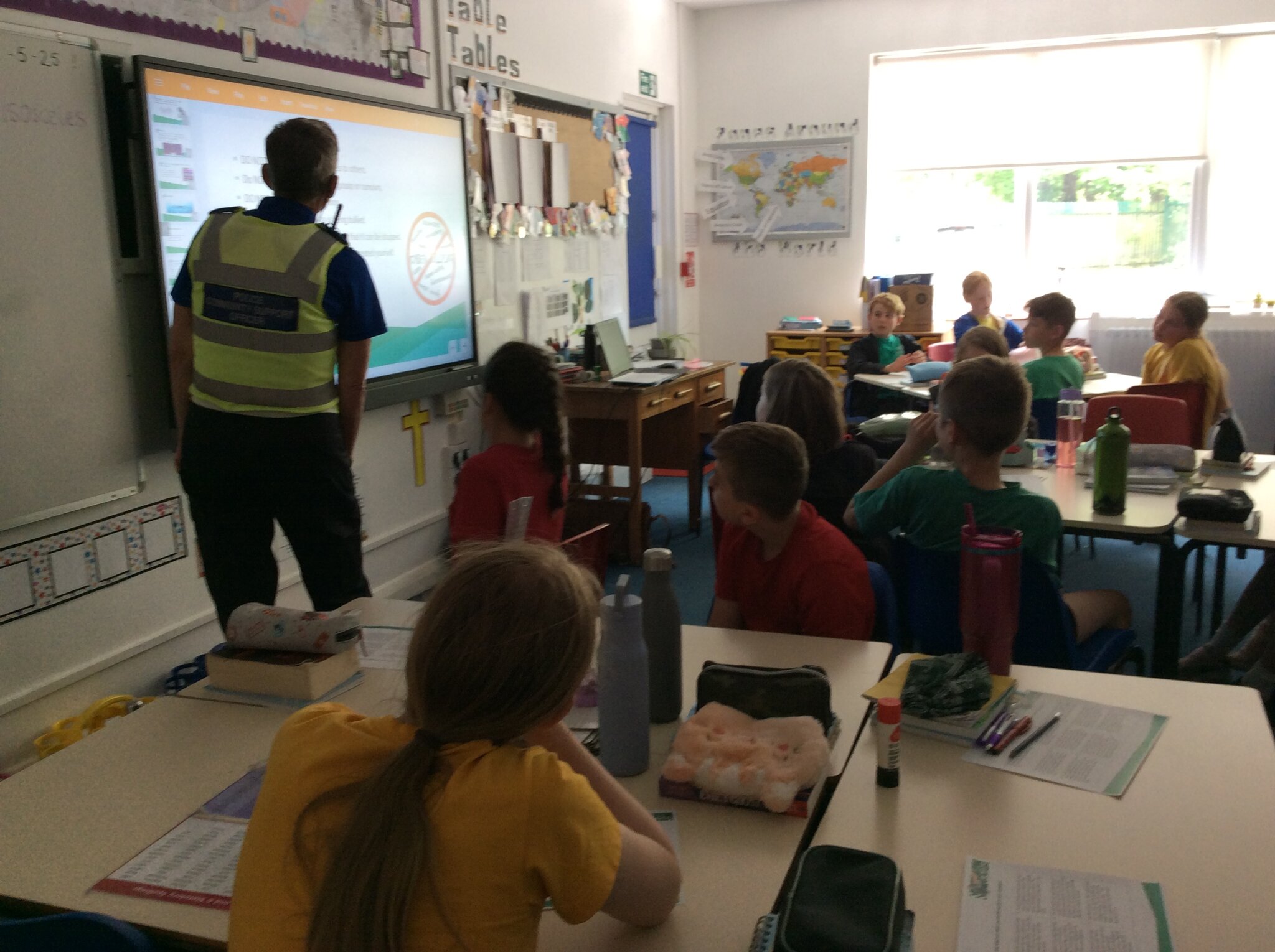 Image of PCSO Class 4 visit Summer 1 - Week 2