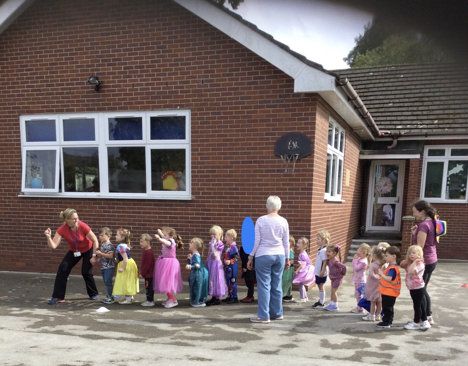 Image of What stars Class 1 were during our Fun Run!