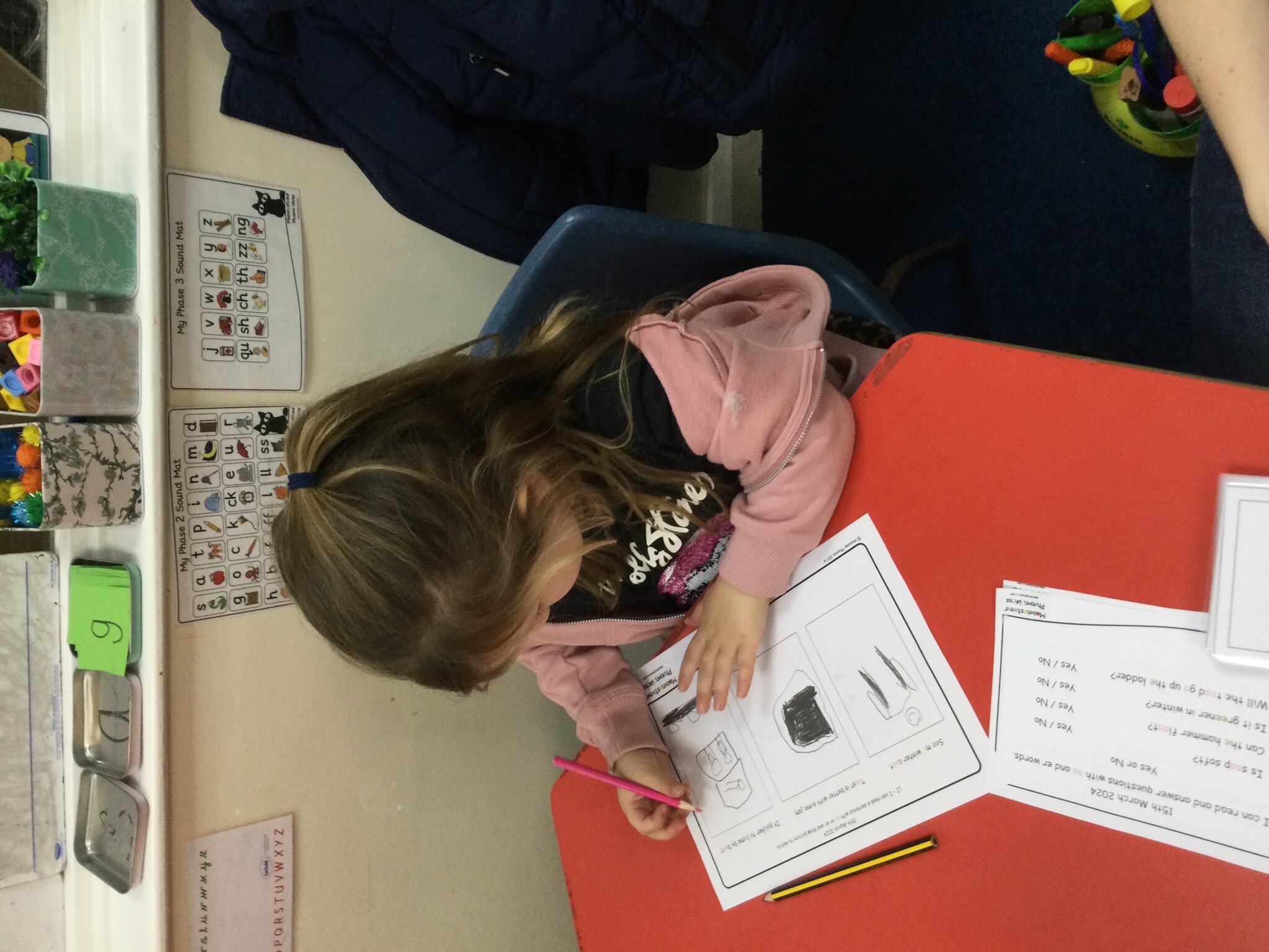 Image of Amazing phonic work in Class 1!