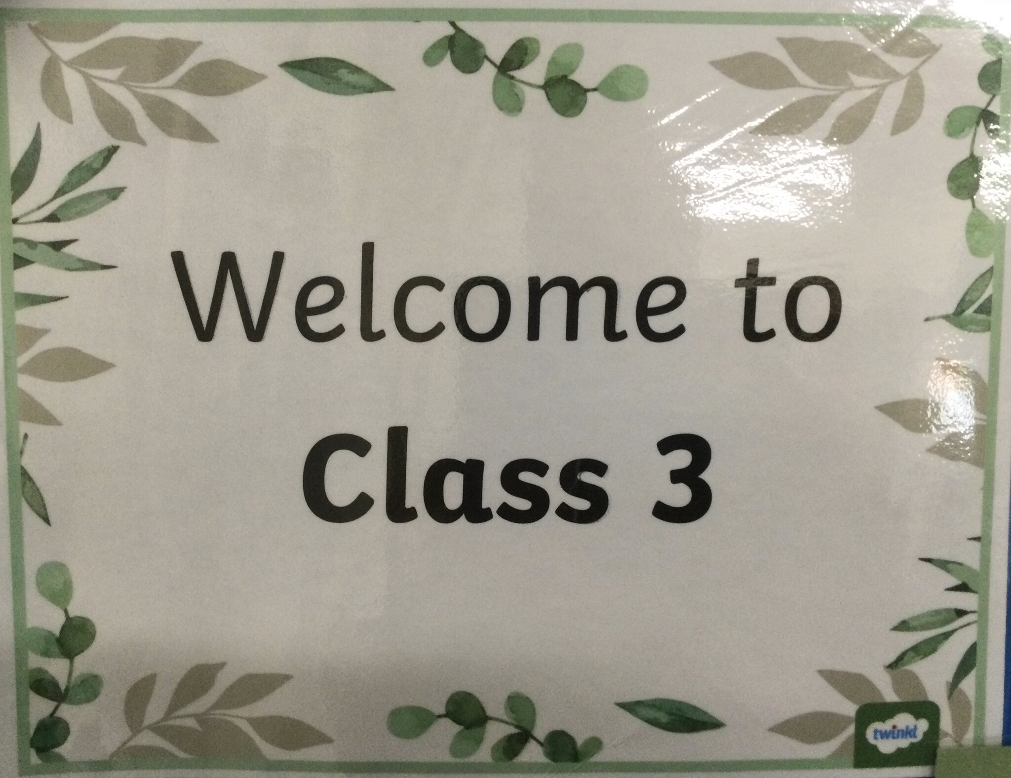 Image of Class 3 - Welcome! 