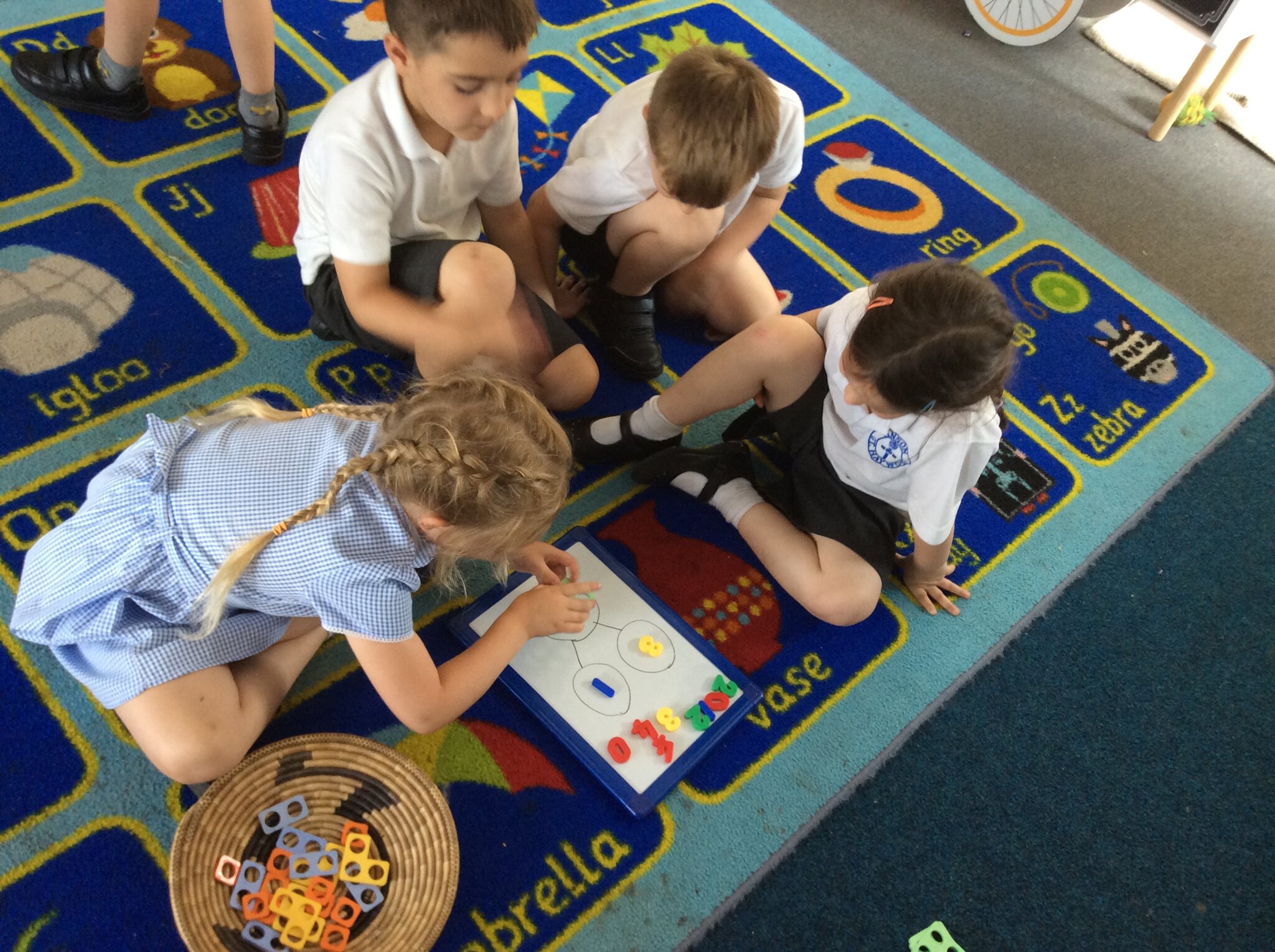 Image of Continuing to be amazing number explorers in Class 1!