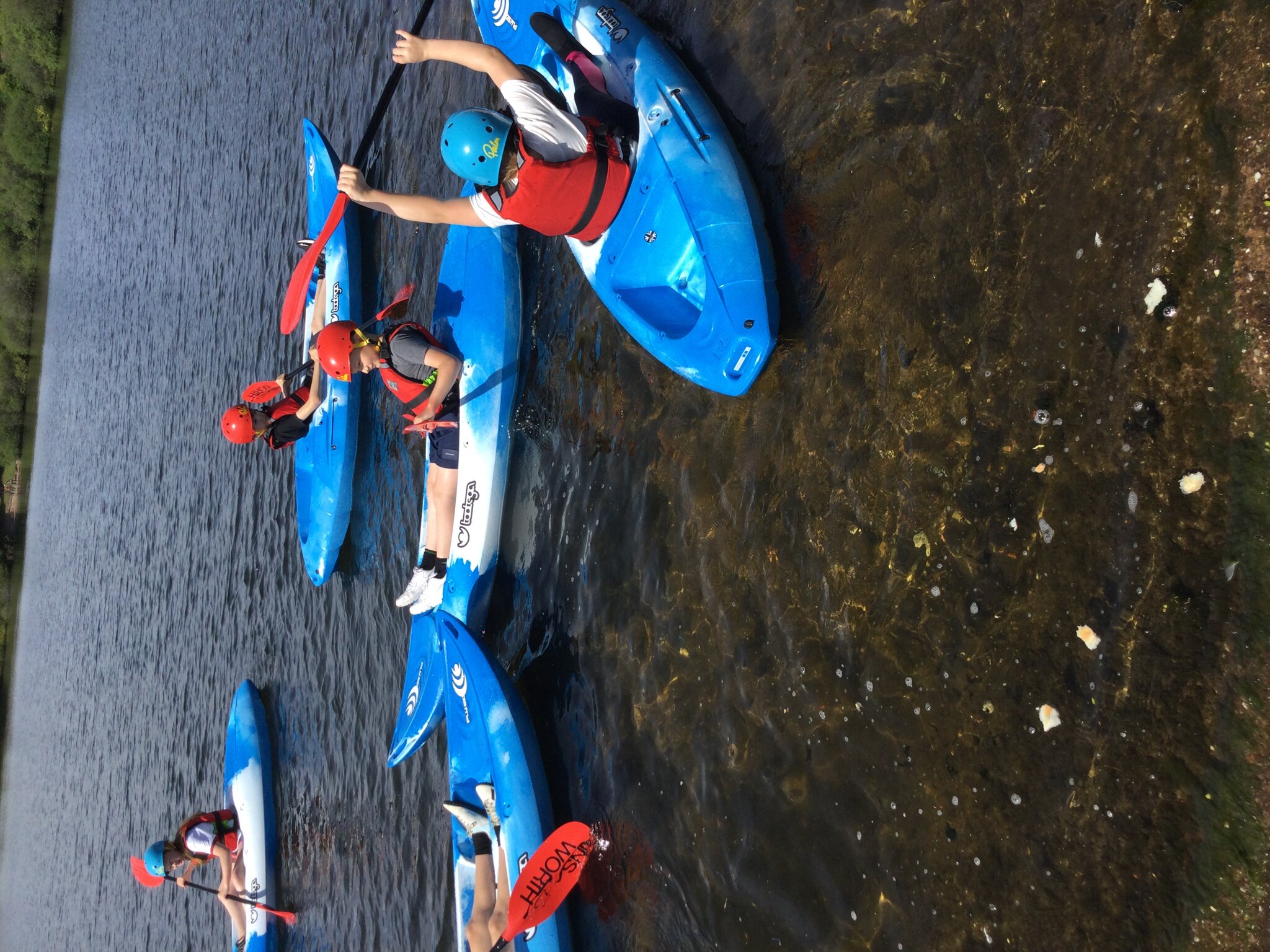 Image of Team 3 go Kayaking