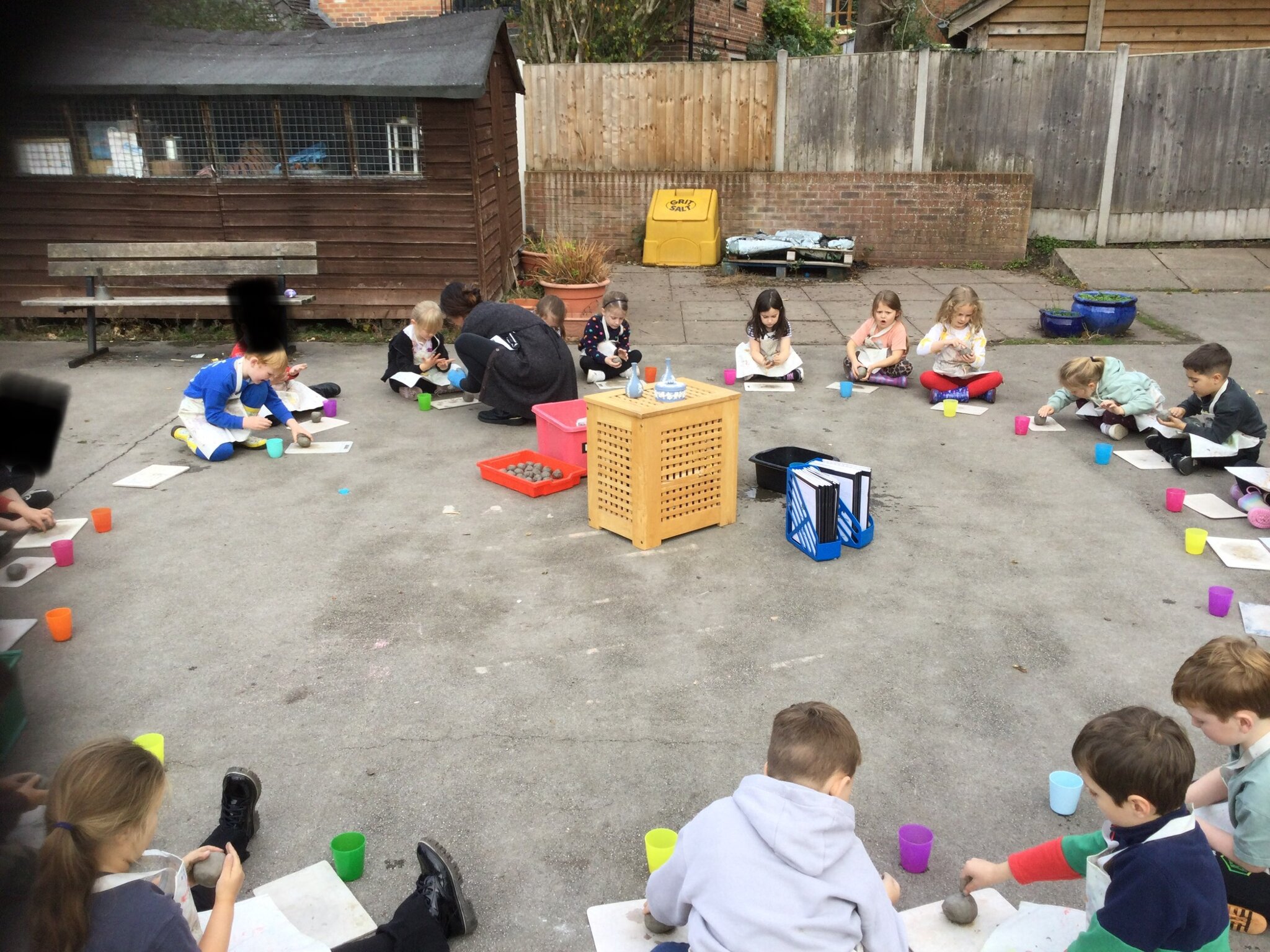Image of Art- Wedgwood clay pot modelling