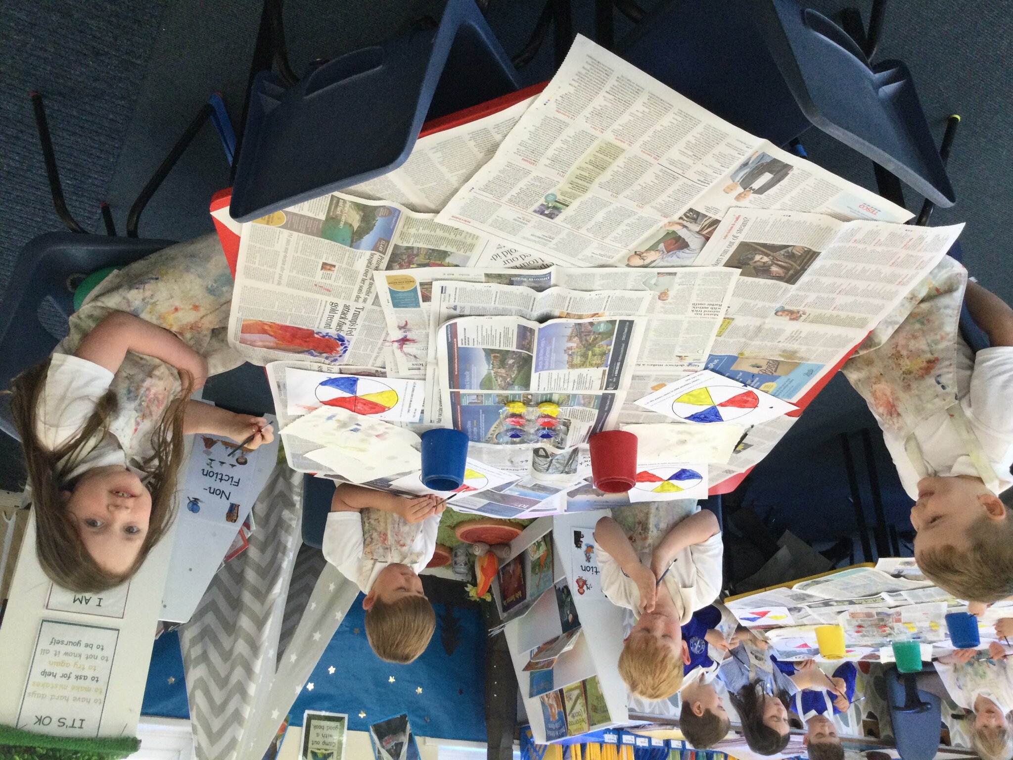 Image of Colour wheels