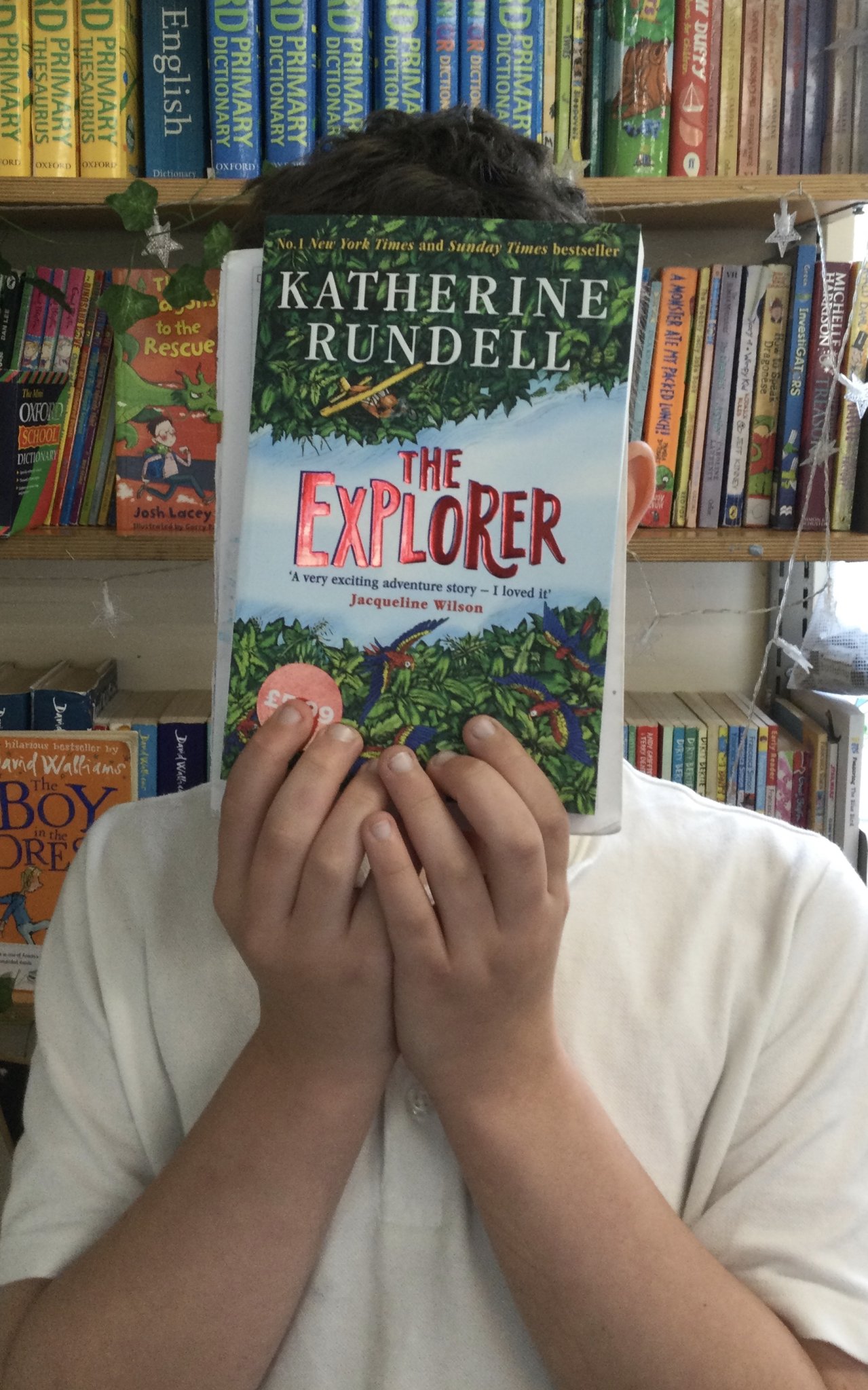 Image of First 5 Reads raffle winner of this half term 