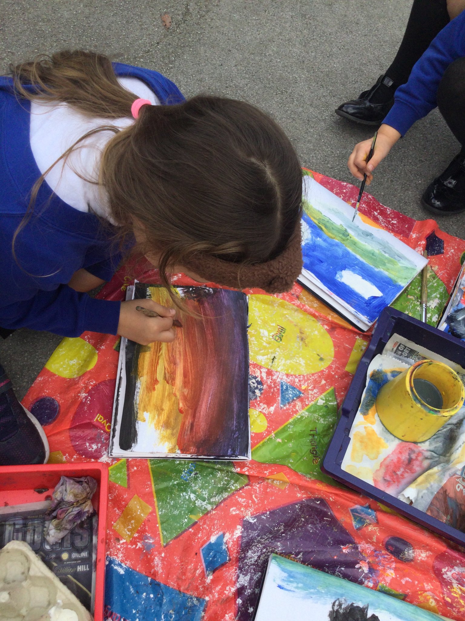 Image of Outdoor painting 