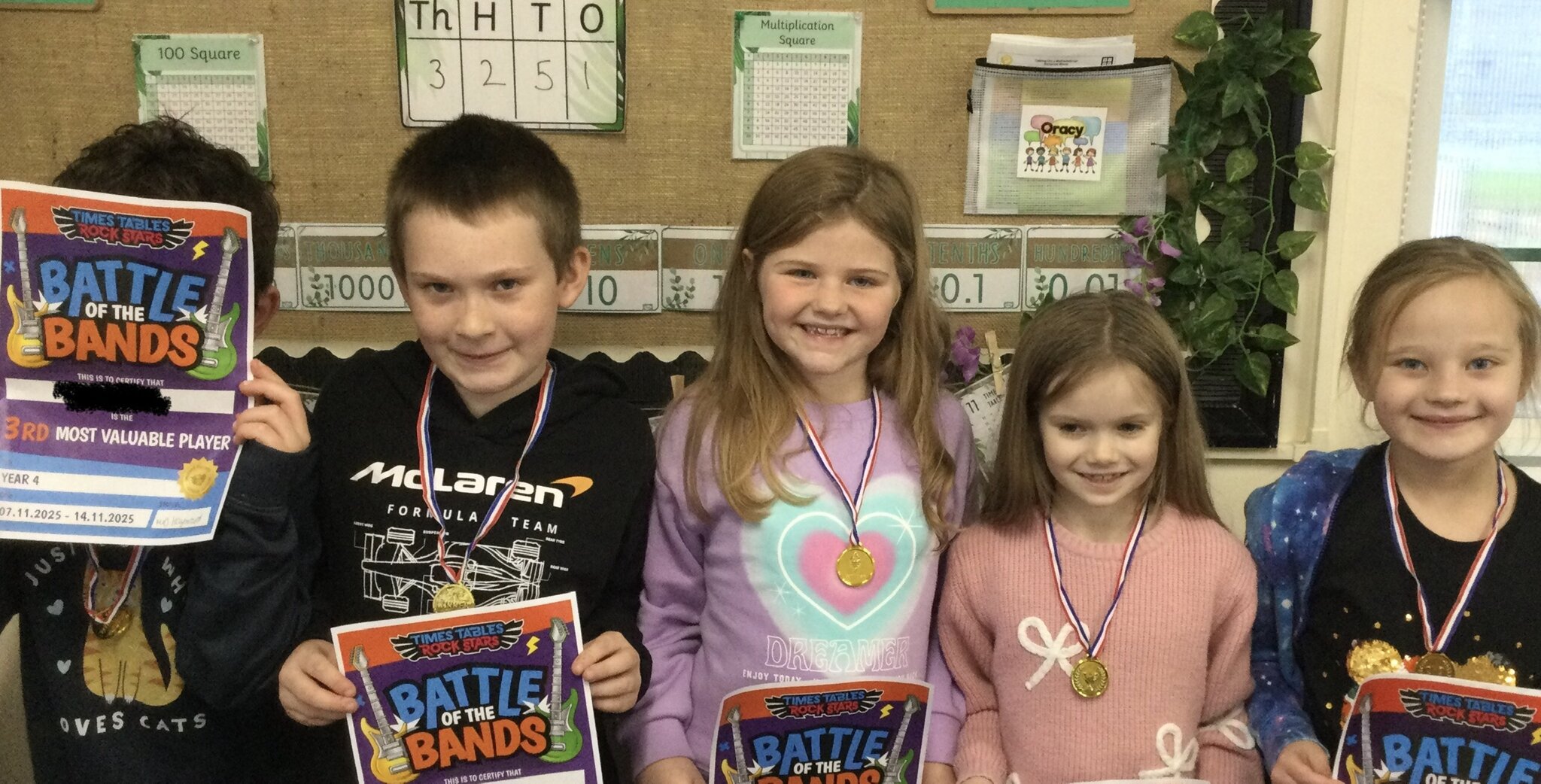 Image of TTRS most valuable players!