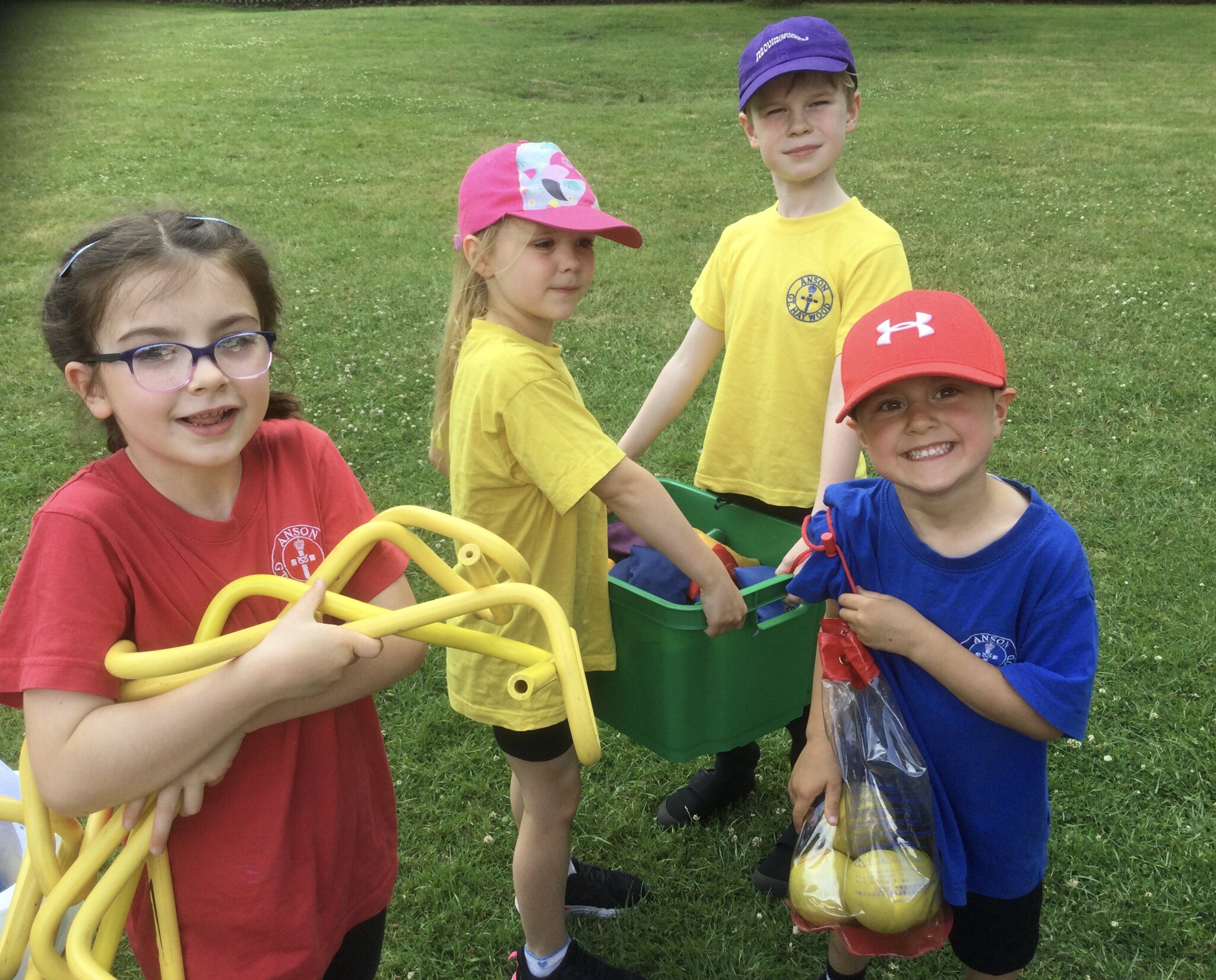 Image of Sports day preparation 