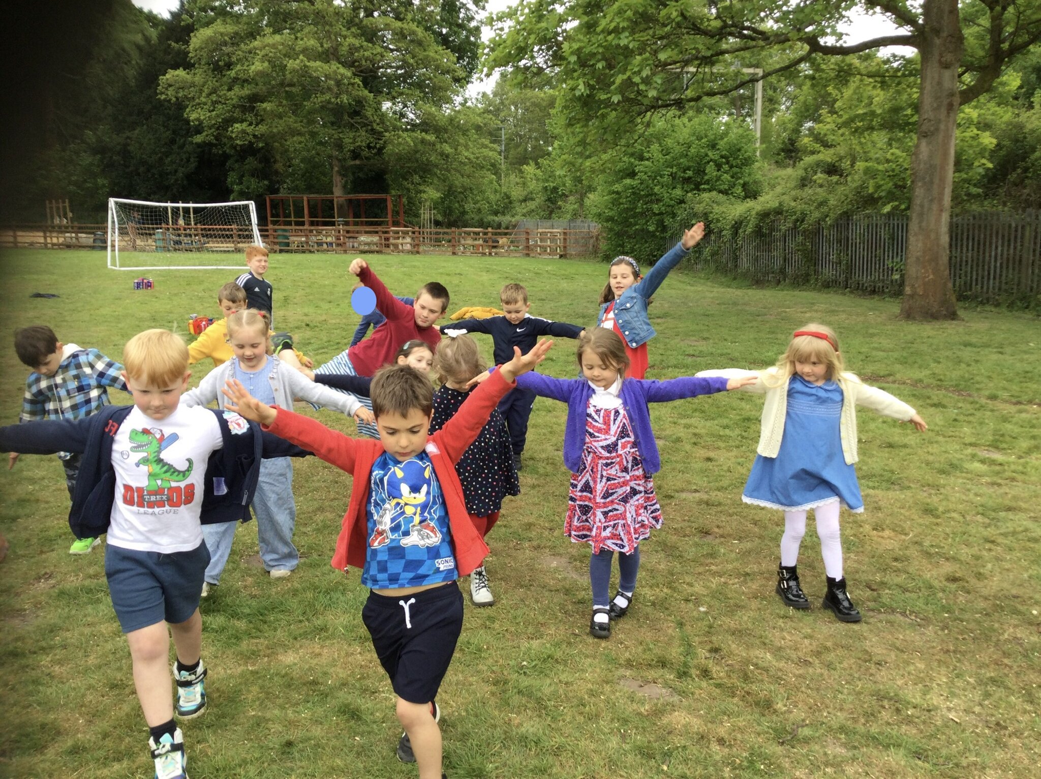 Image of VE Day celebrations in Class 1