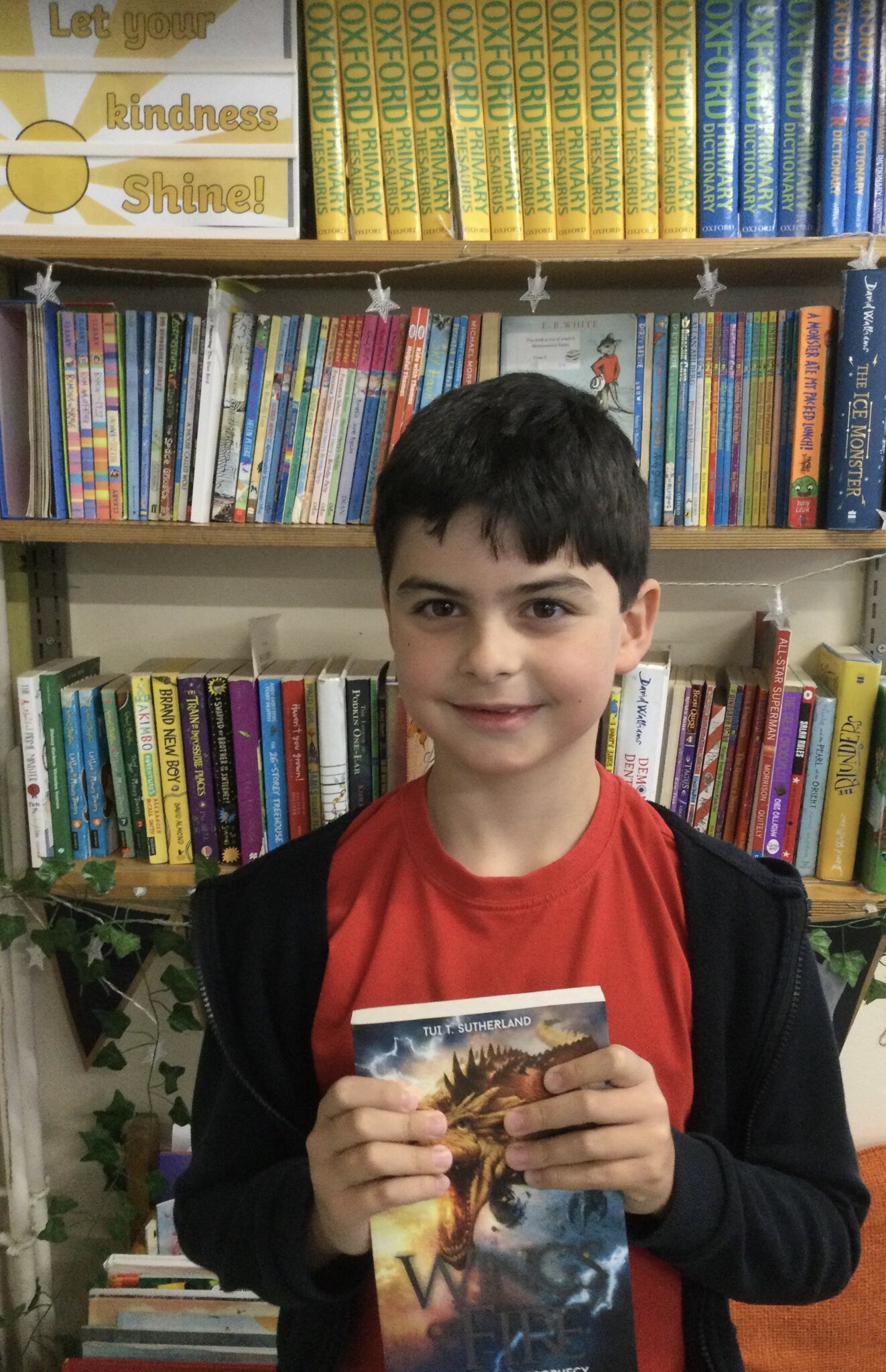 Image of The 5 reads raffle winner for this week is …