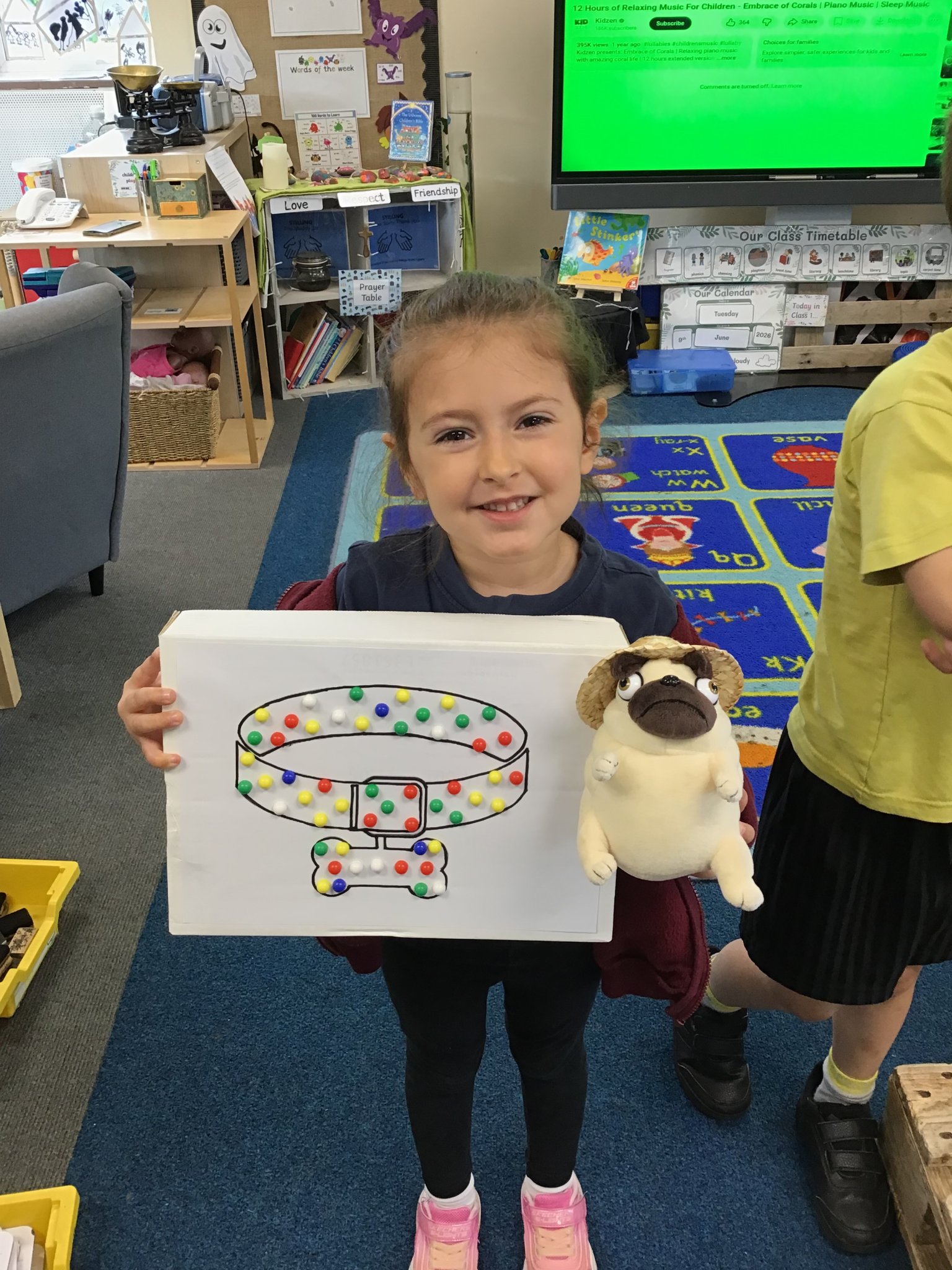 Image of Sharing our fabulous continuous provision with Pig the Pug