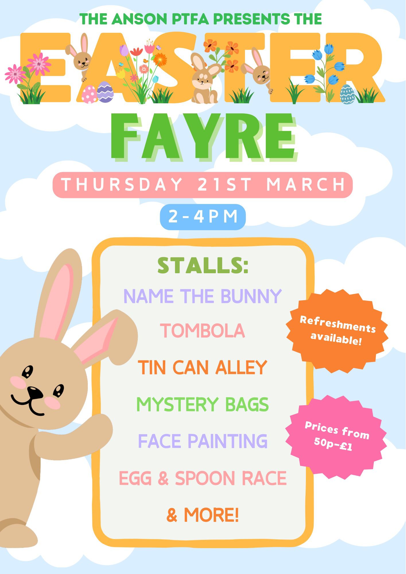 Image of PTFA Easter Fayre