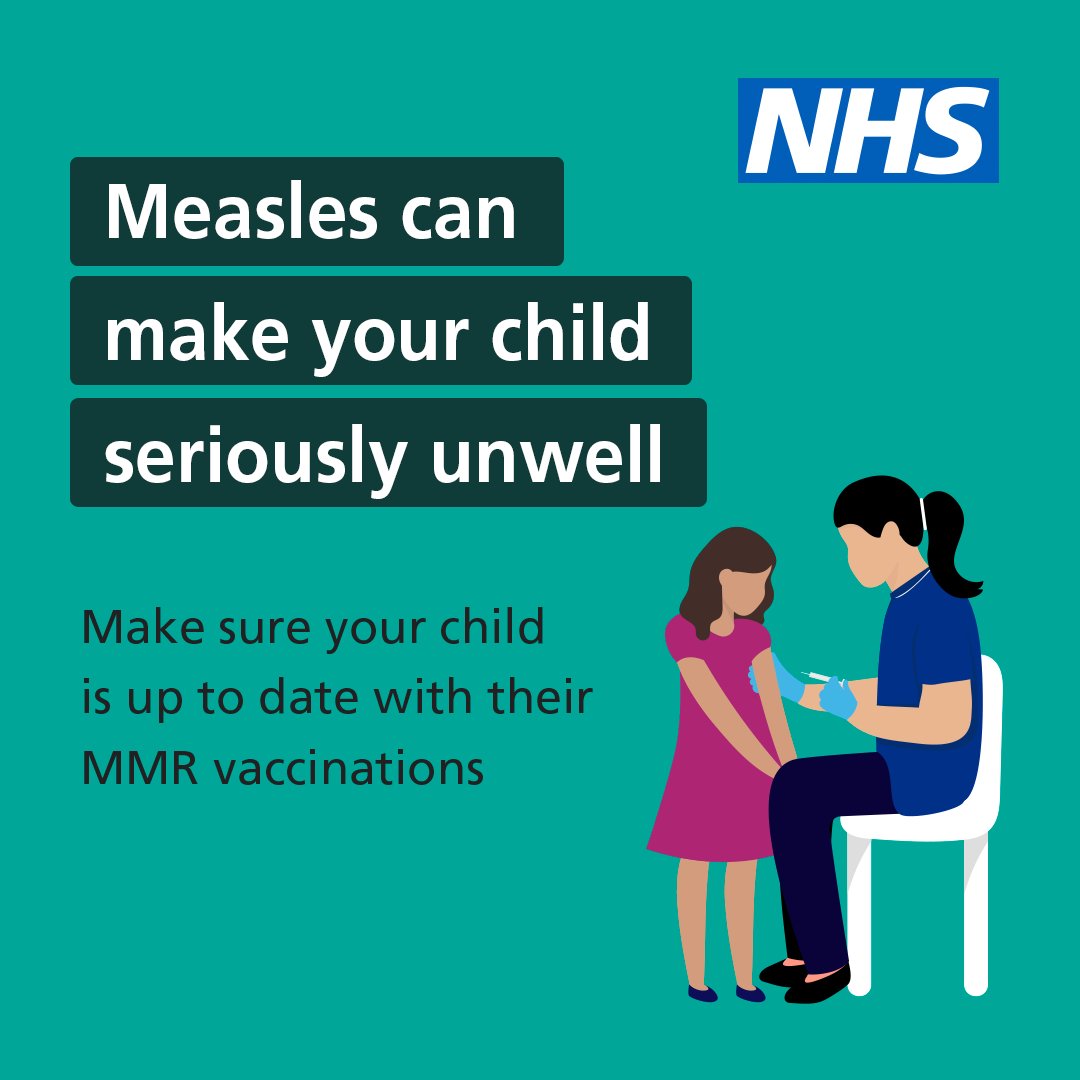 Image of Check your child is up to date with their vaccinations. 