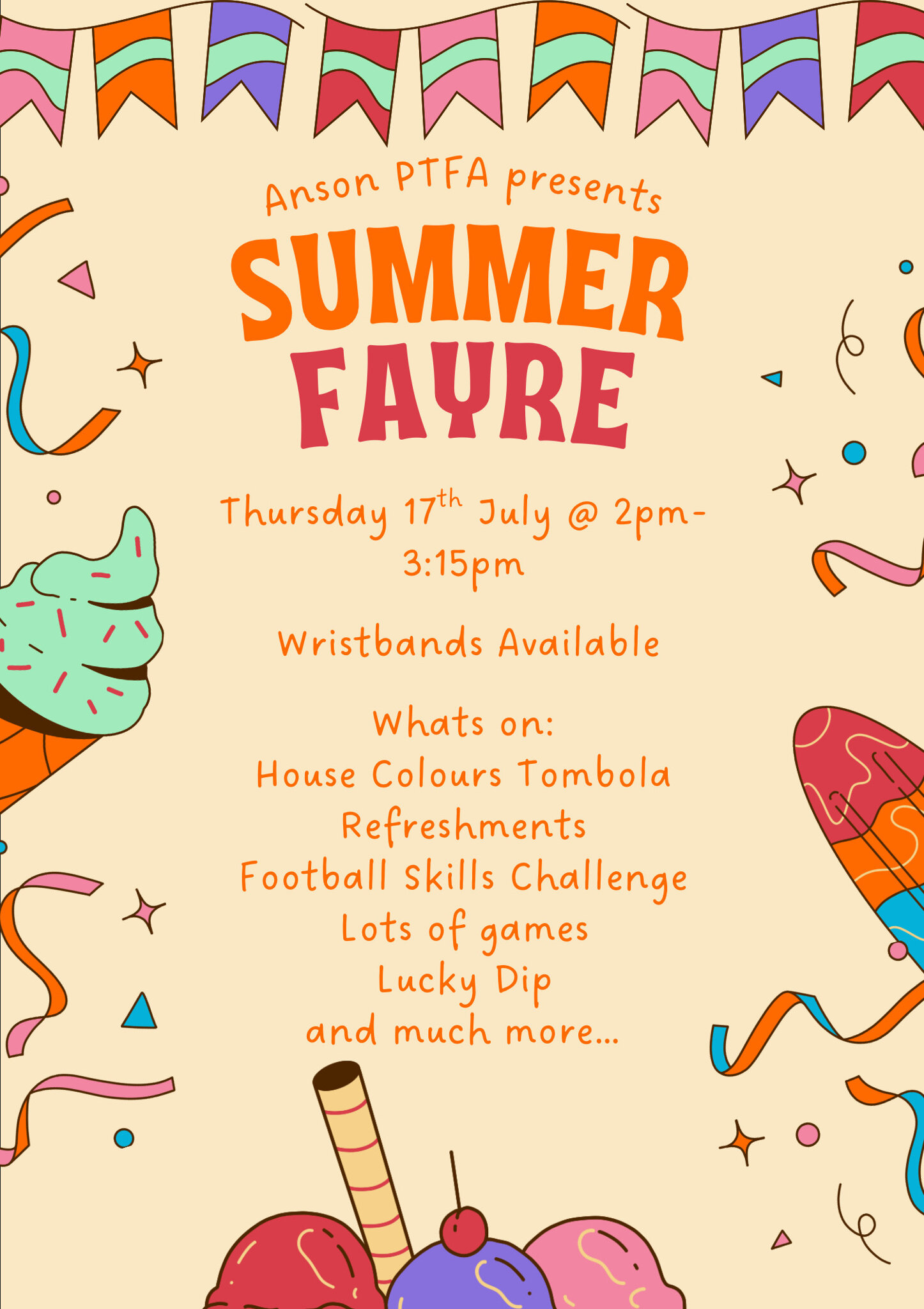 Image of PTFA Summer Fayre 17.07.25