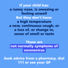 Image of Not Normally Symptoms of Corona Virus