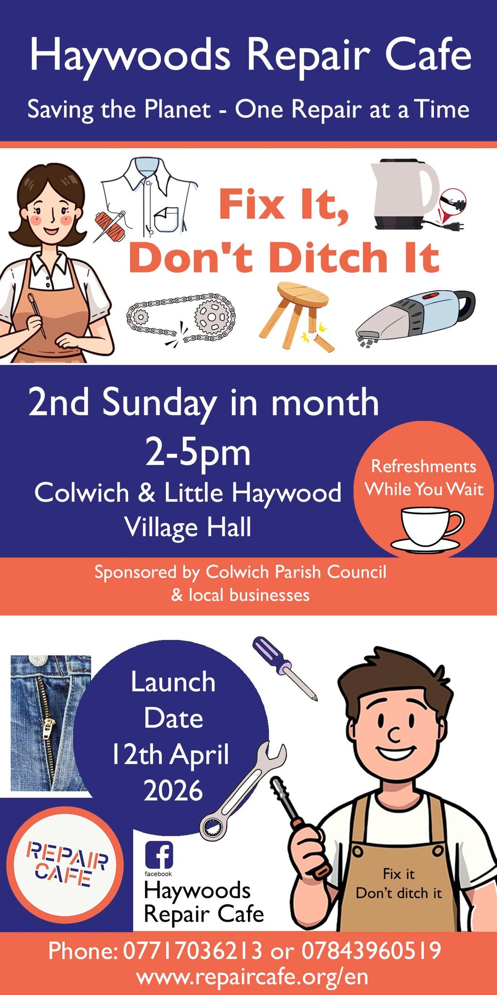 Image of Haywoods Repair Cafe