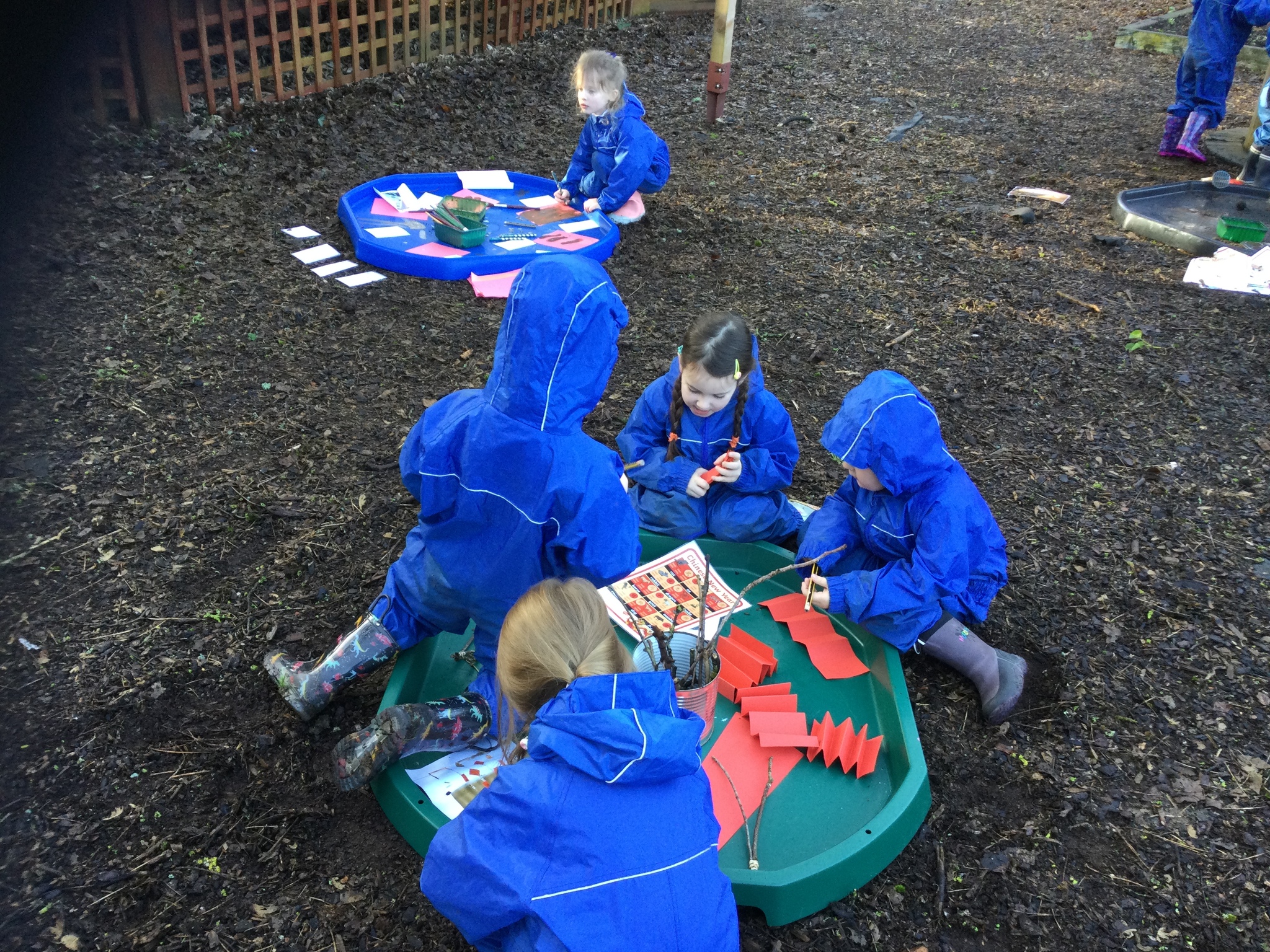 chinese new year forest school