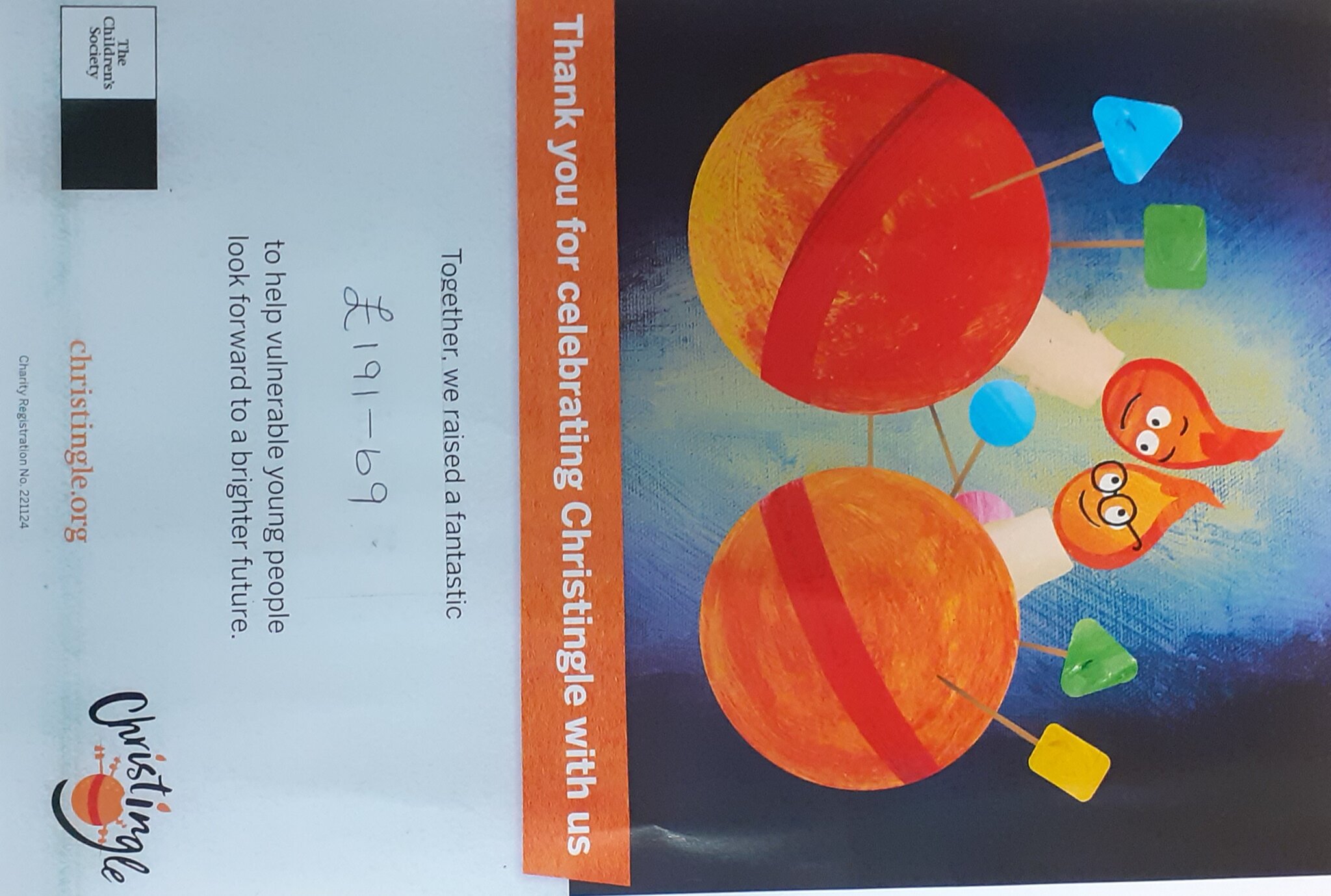 Image of Thank You for your Christingle Donations!