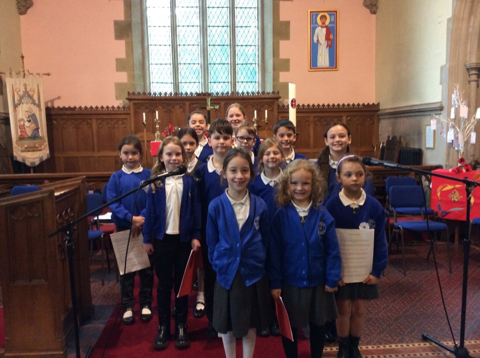 Image of Armistace Day Service in Church 11.11.24