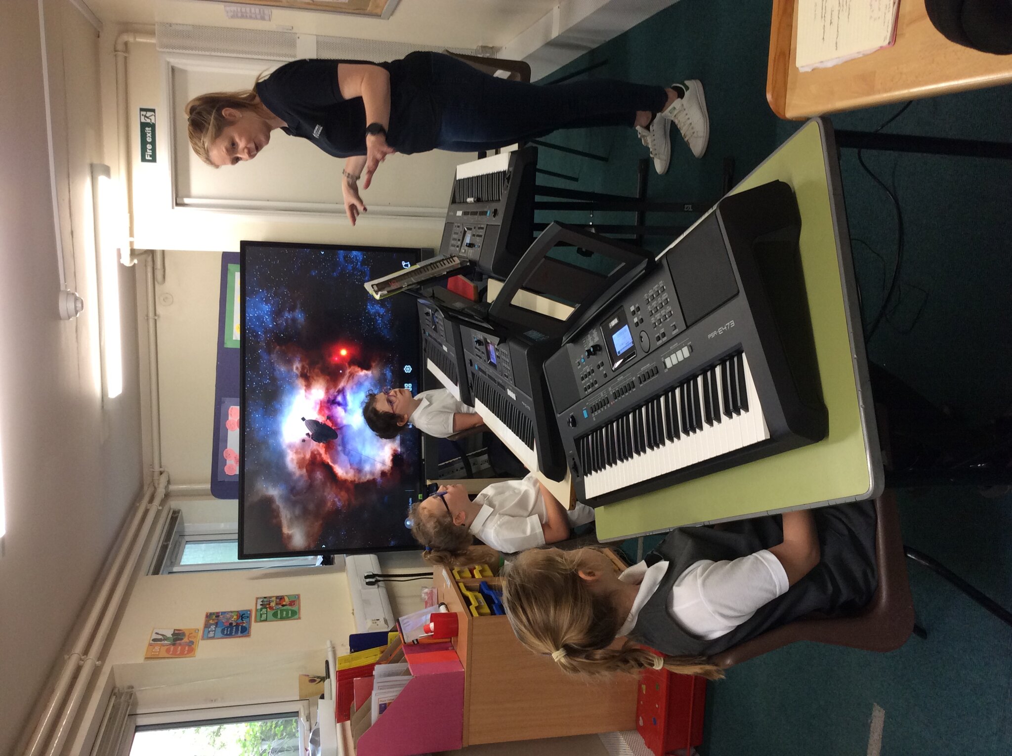 Image of Keyboard Lessons begin at Anson